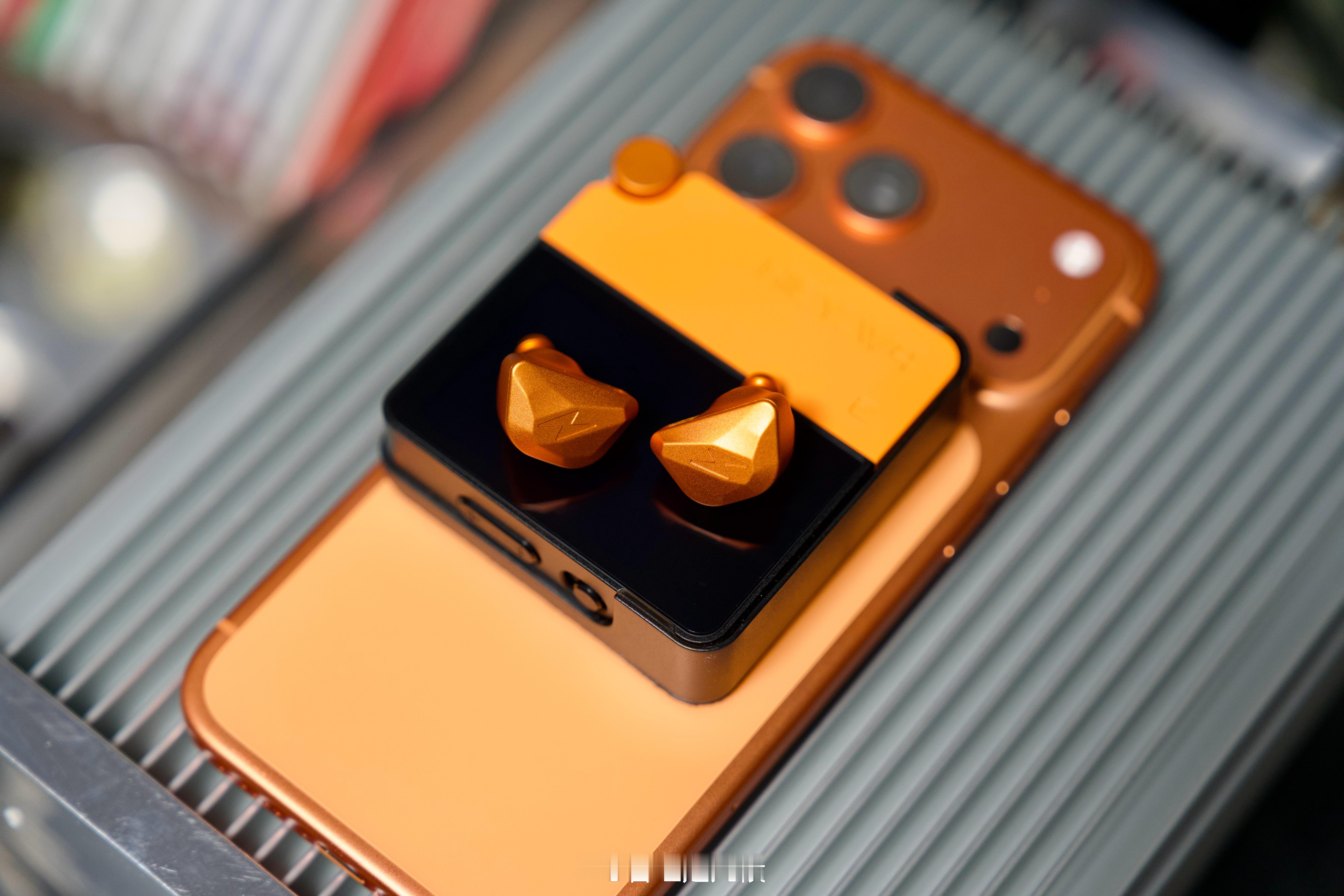 各位老烧，我的骚橙随身出街套装可还行耳机发烧友闲来无事开开箱