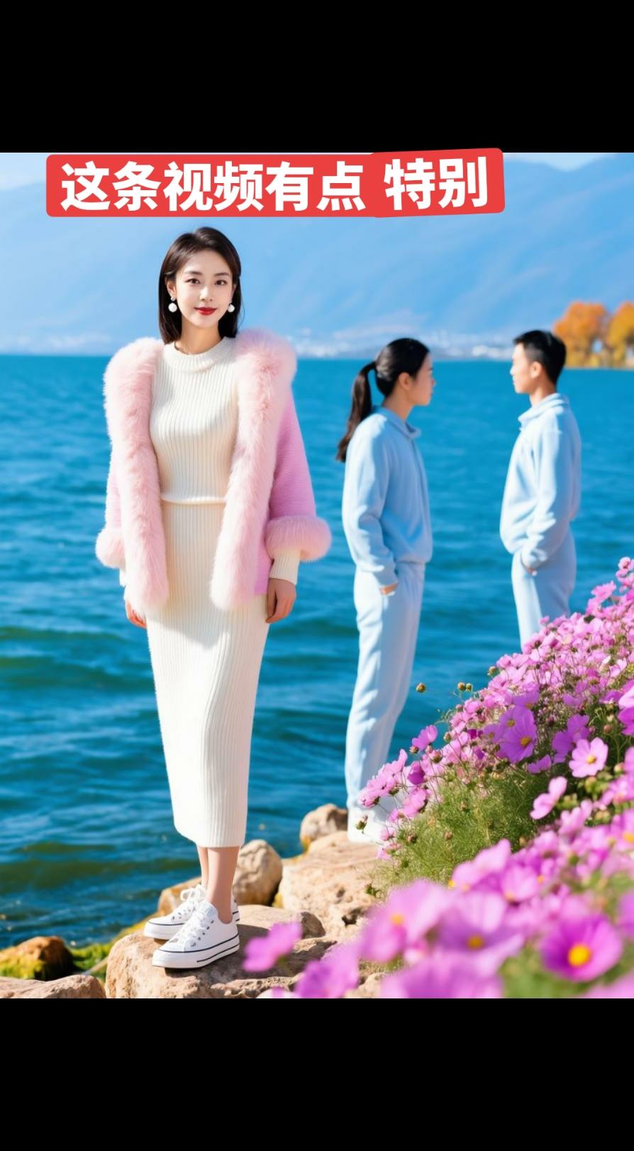 AI秋日清新写真