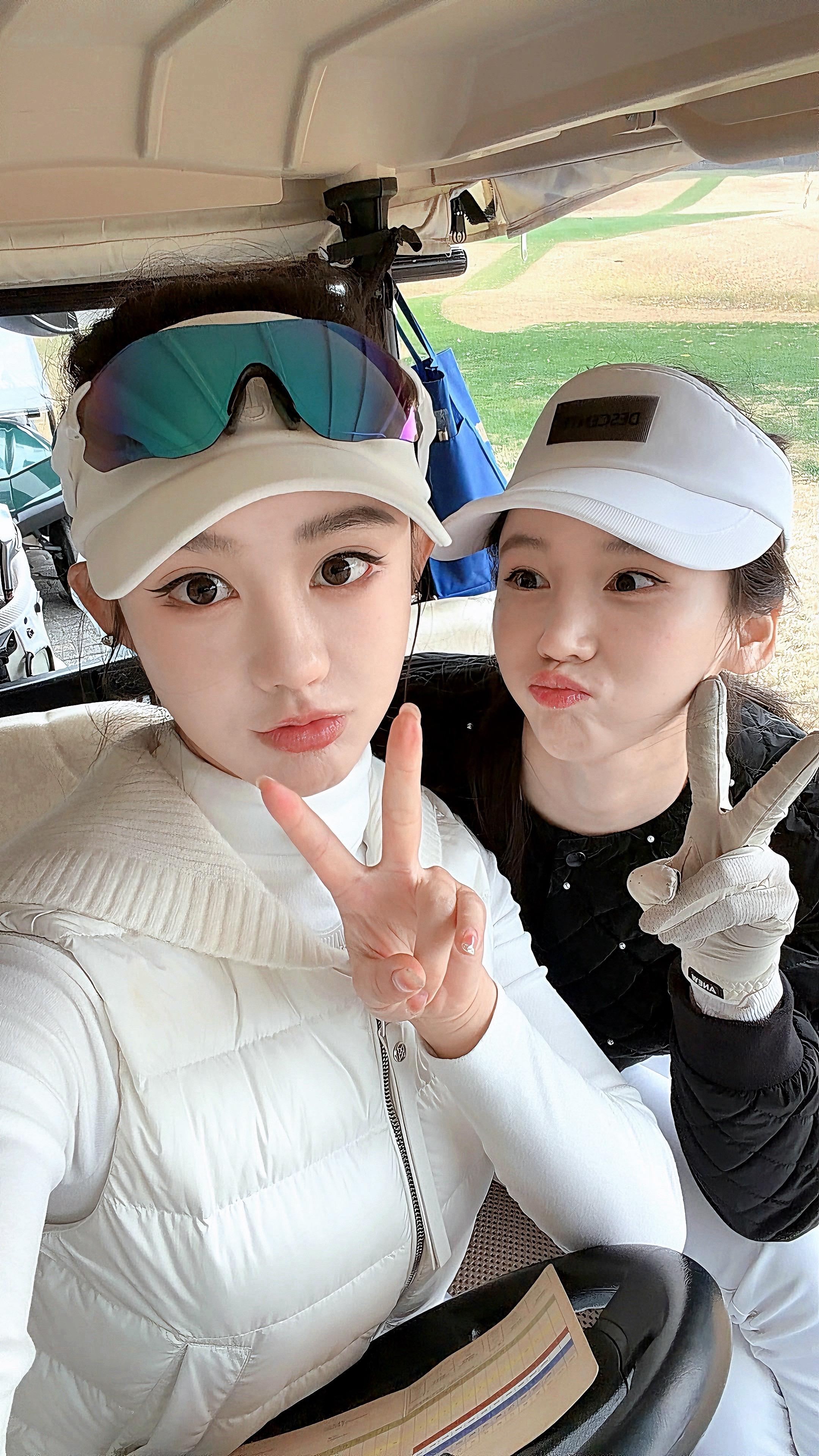 野外户外高尔夫 户外活动 萌宠