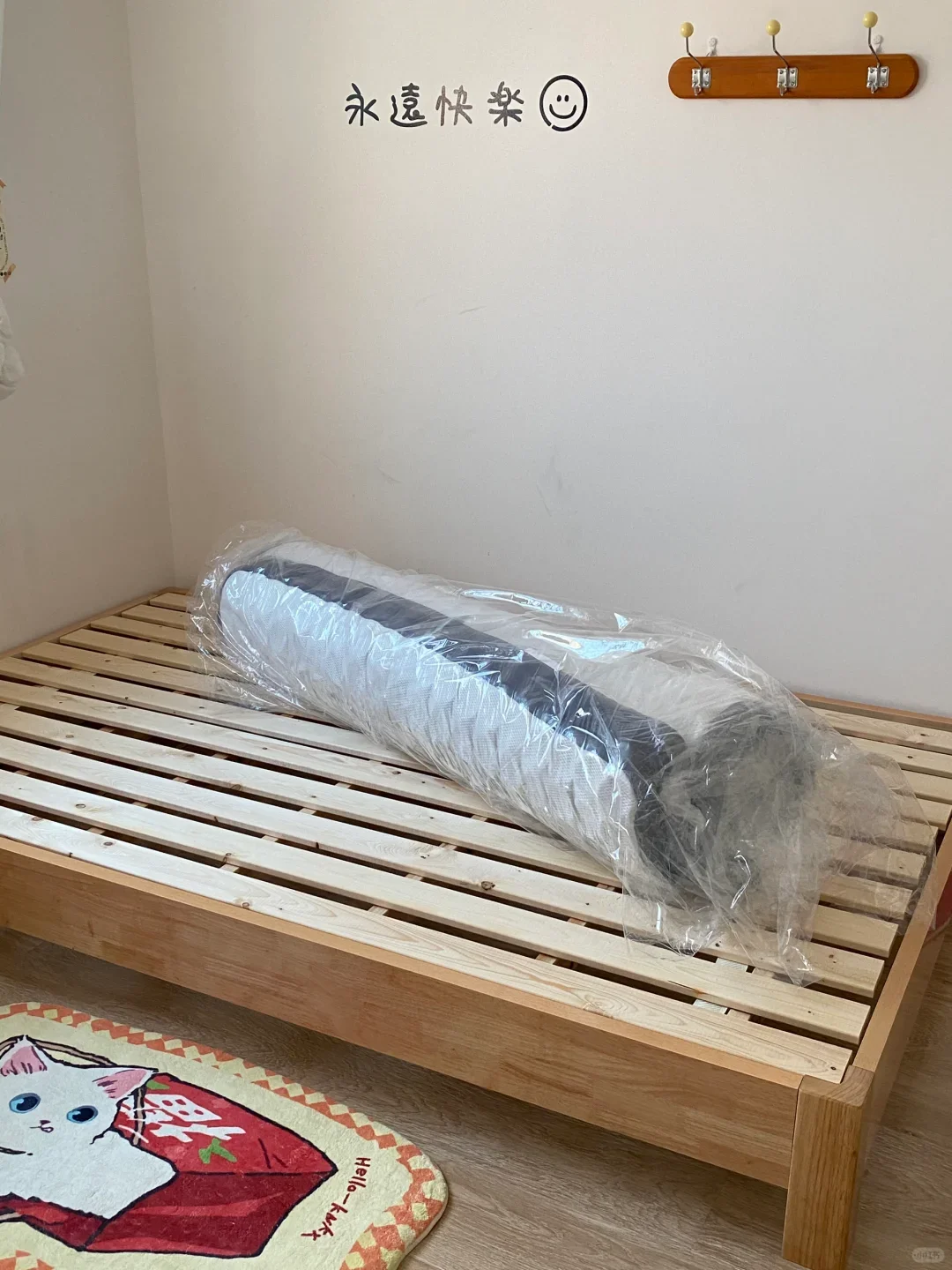 8平米卧室这样布置!床垫超舒服😌