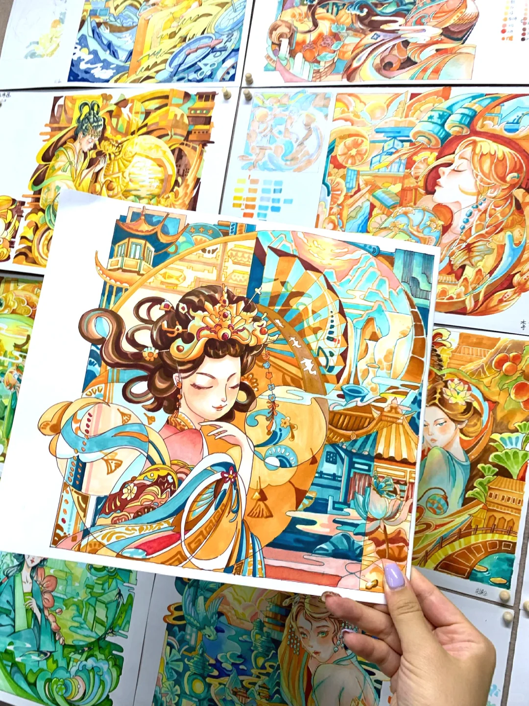 不懂就问！集训15天画成这样能打多少分呢？