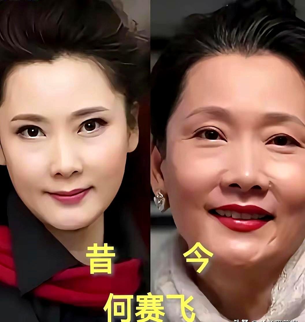 女明星的状态好到，简直让人羡慕嫉妒。

网上刷屏的今昔对比照，简直了。你看55岁