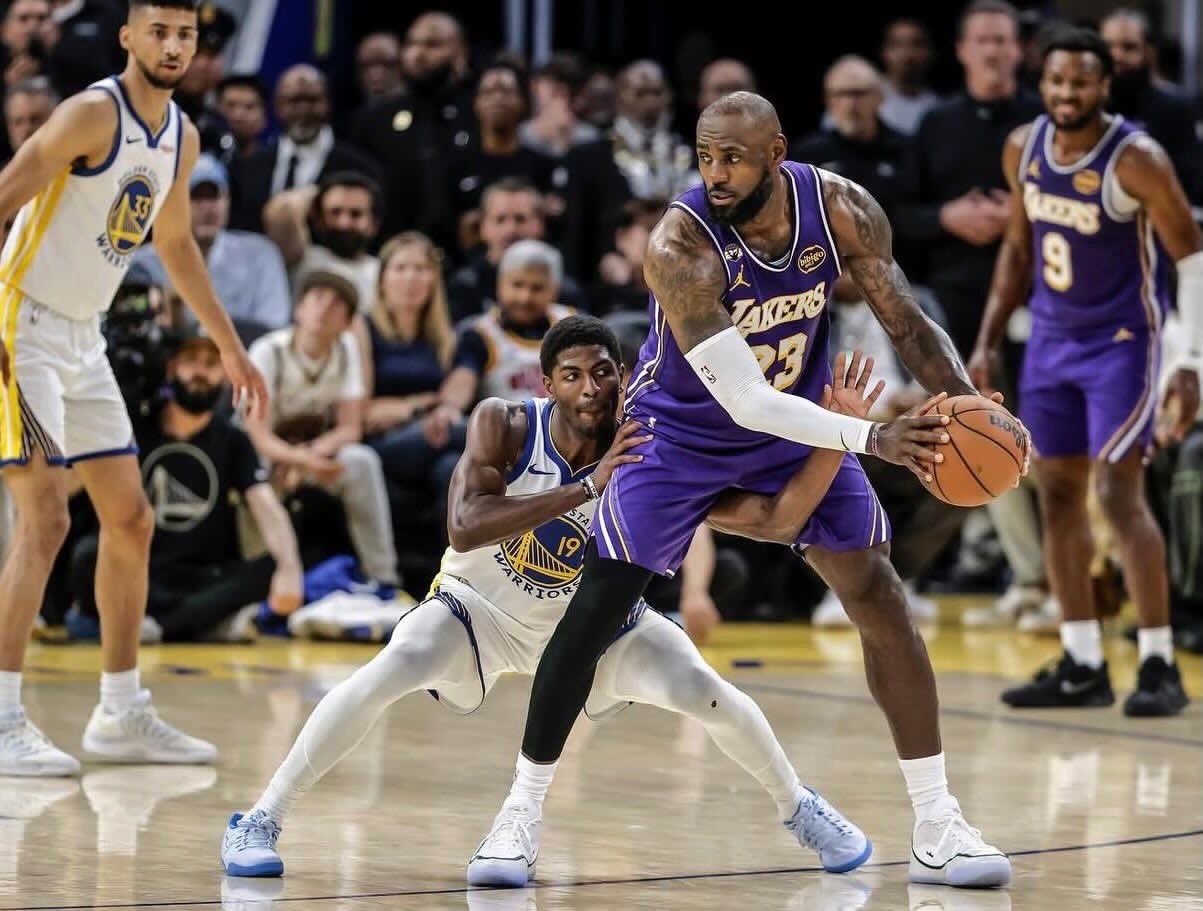 要不还是说人家勇士防守好呢。NBA湖人