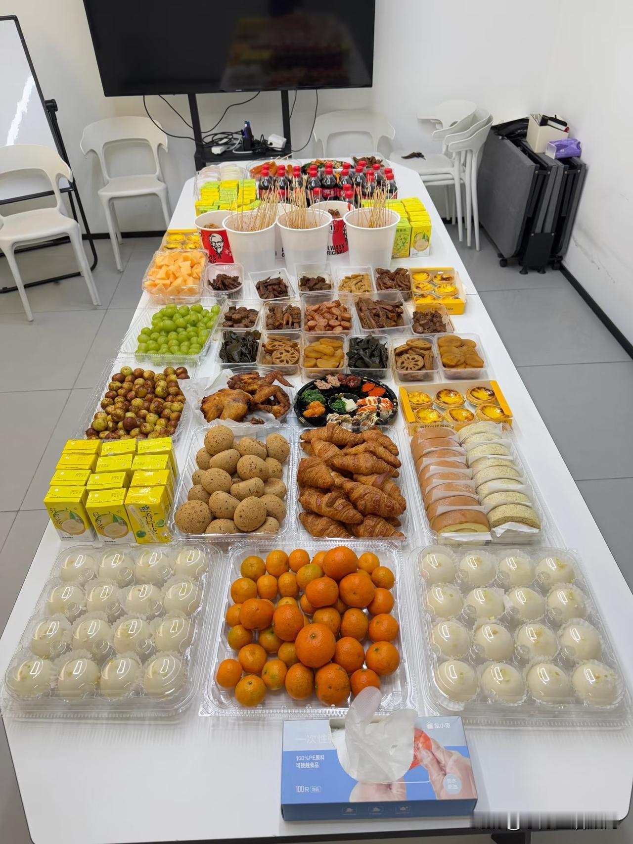 三点开始，总费用花了近1000多元，后面有剩下的，就由大家打包带走了~[捂脸]