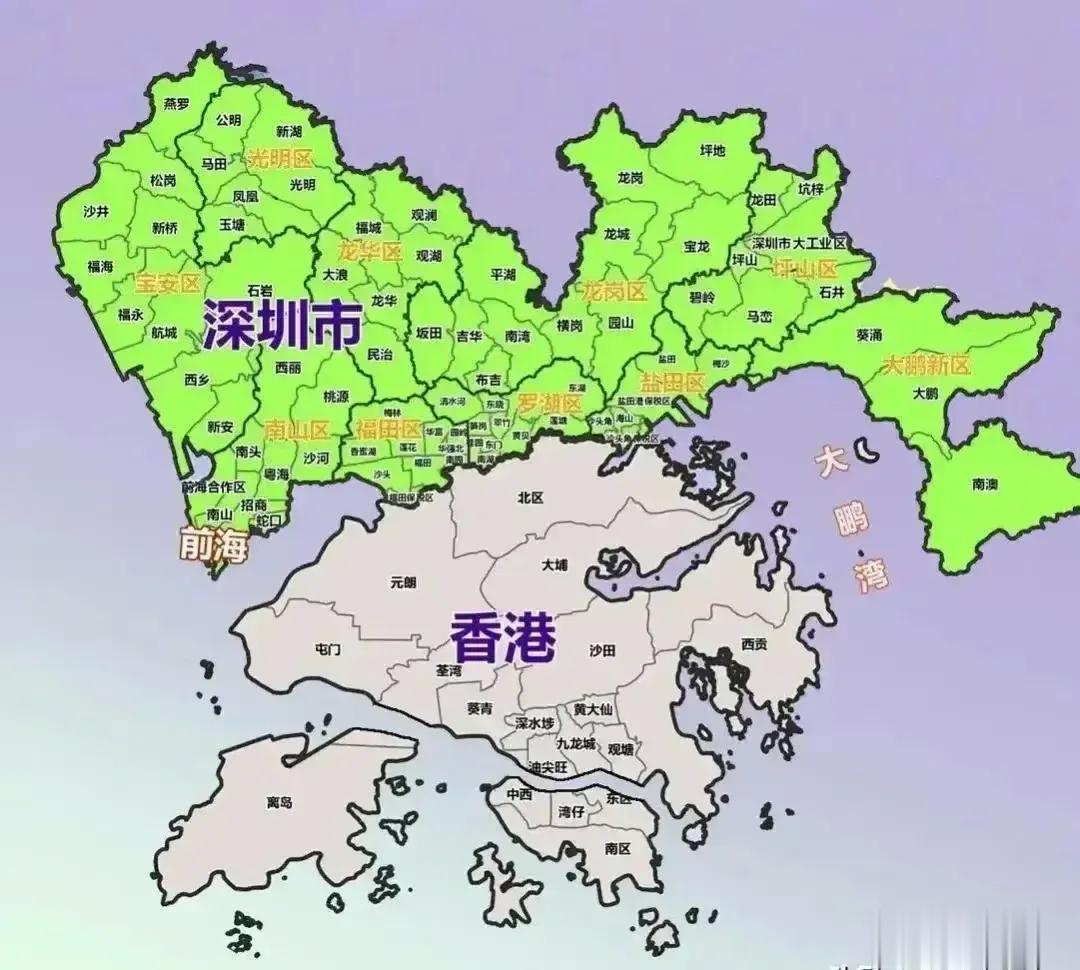 深圳正在逐渐地、全面地超越香港，两地迟早会合并。叫“深港”好呢，还是叫“圳香”？