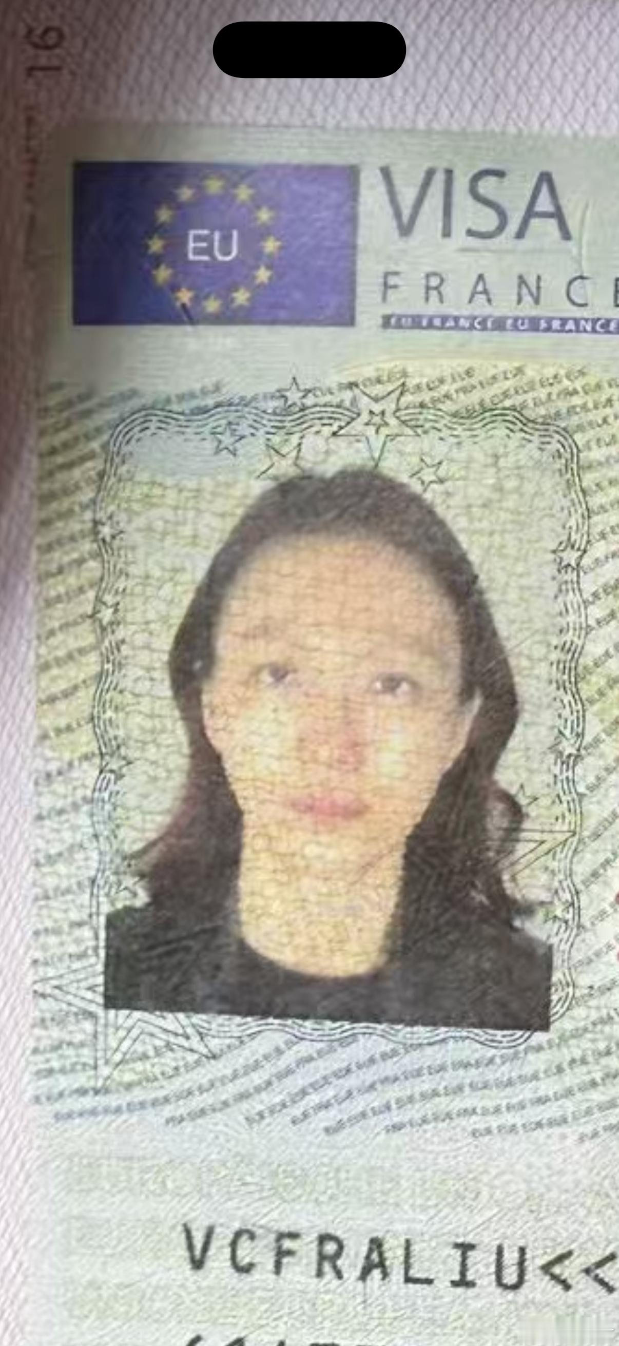 法签，才给我了46天是因为照片太丑了吗 