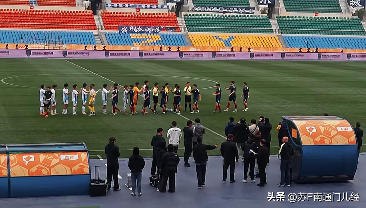 今天下午如皋奥体，南通城市联队（支云梯队+苏超南通队）与尤文图斯青年队进行了一场