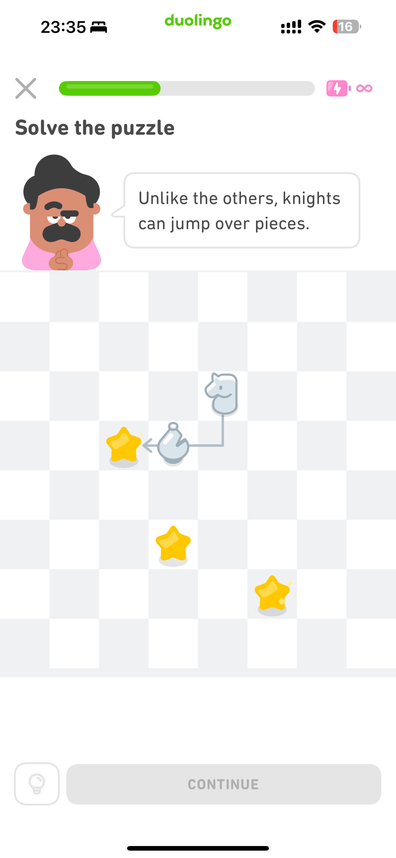 多邻国还可以学国际象棋♟️[偷乐][偷乐][偷乐] ​​​