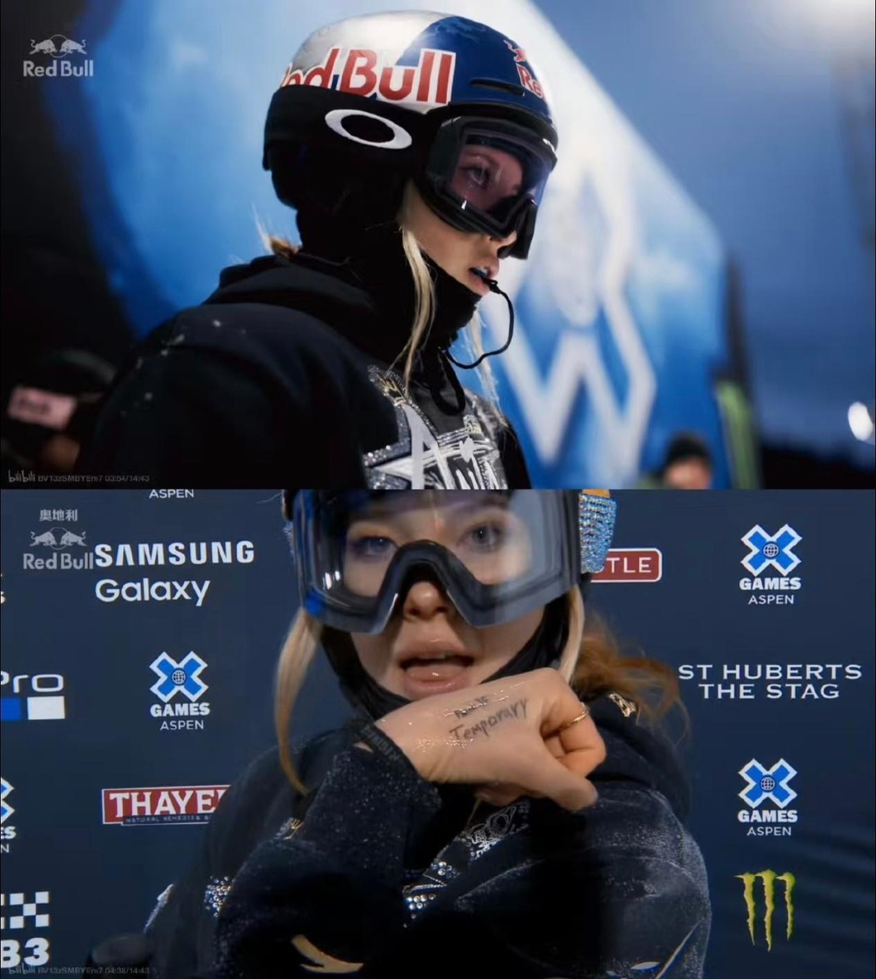 谷爱凌 Pain is temporary 