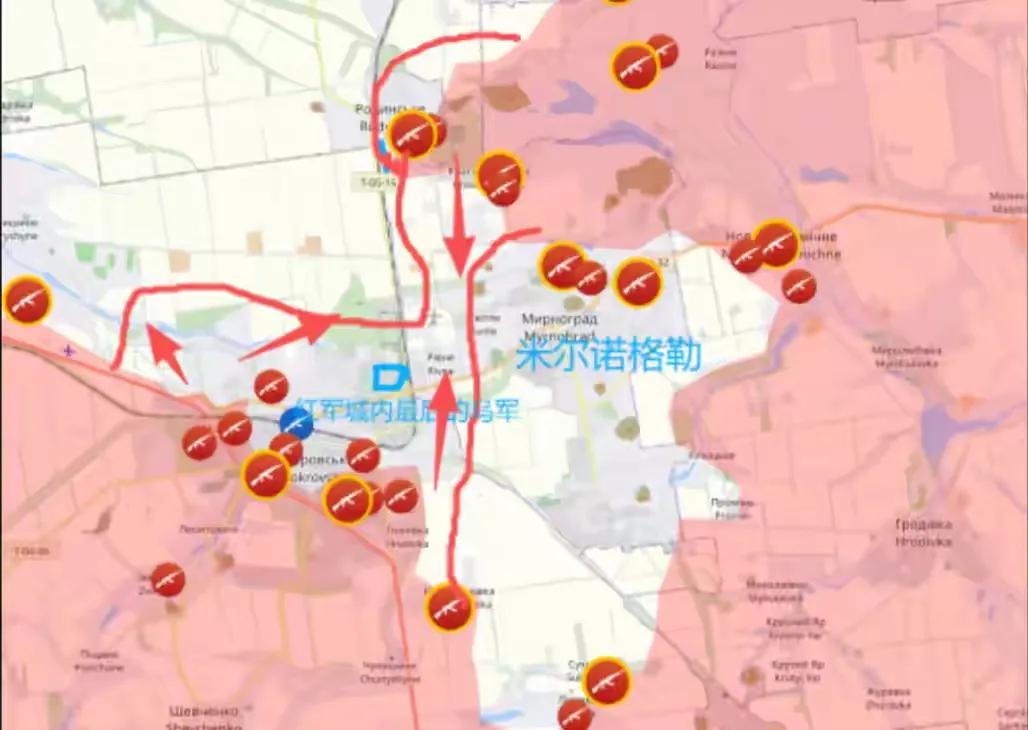 拿下红军城，俄罗斯由衰转盛！
红军城可不是个普通小城。
它是顿巴斯地区核心的交通