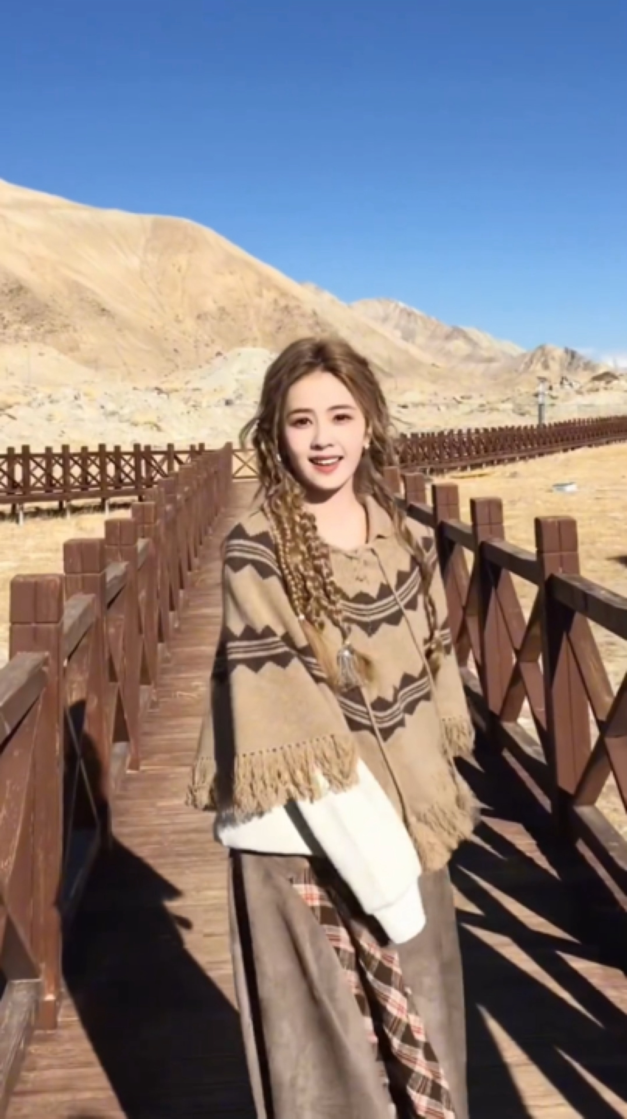 哎呦！太漂亮了白鹿！好明媚 