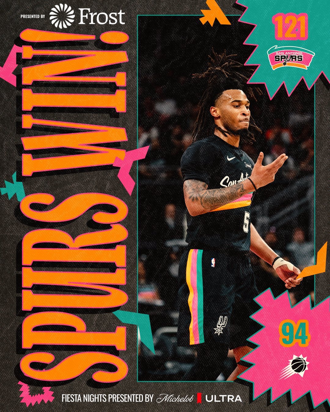 好的，七连胜👌太阳vs马刺