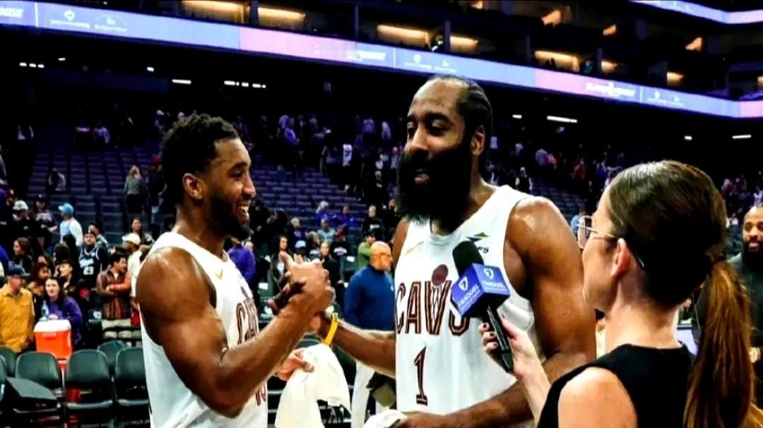 骑士换哈登后6胜1负冲东部前三 谁是老大的争论突然没声了
 
米切尔公开说我们不