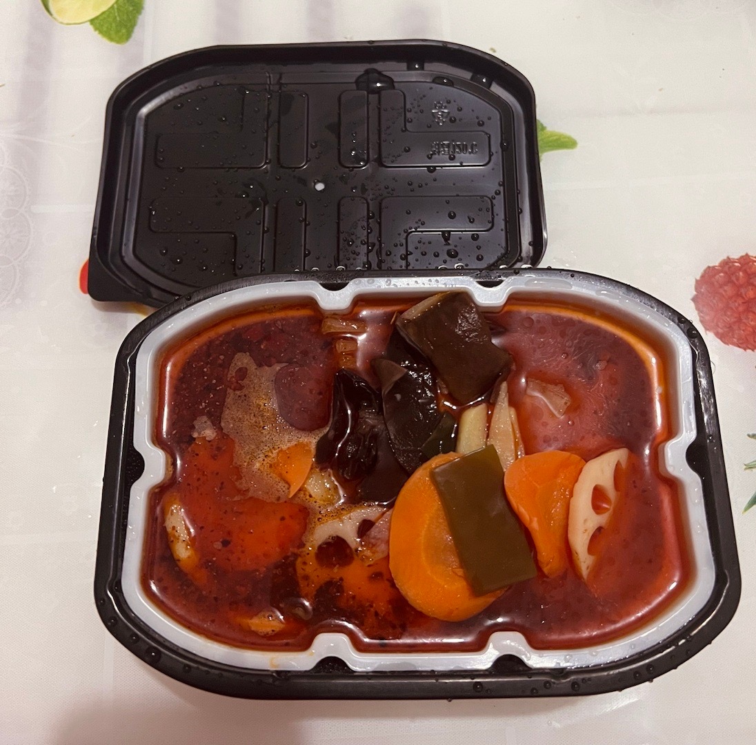 不来奶奶家就想不起来自热小火锅话说哪家火锅的粉能做出自热锅的口感真的很爱[打ca