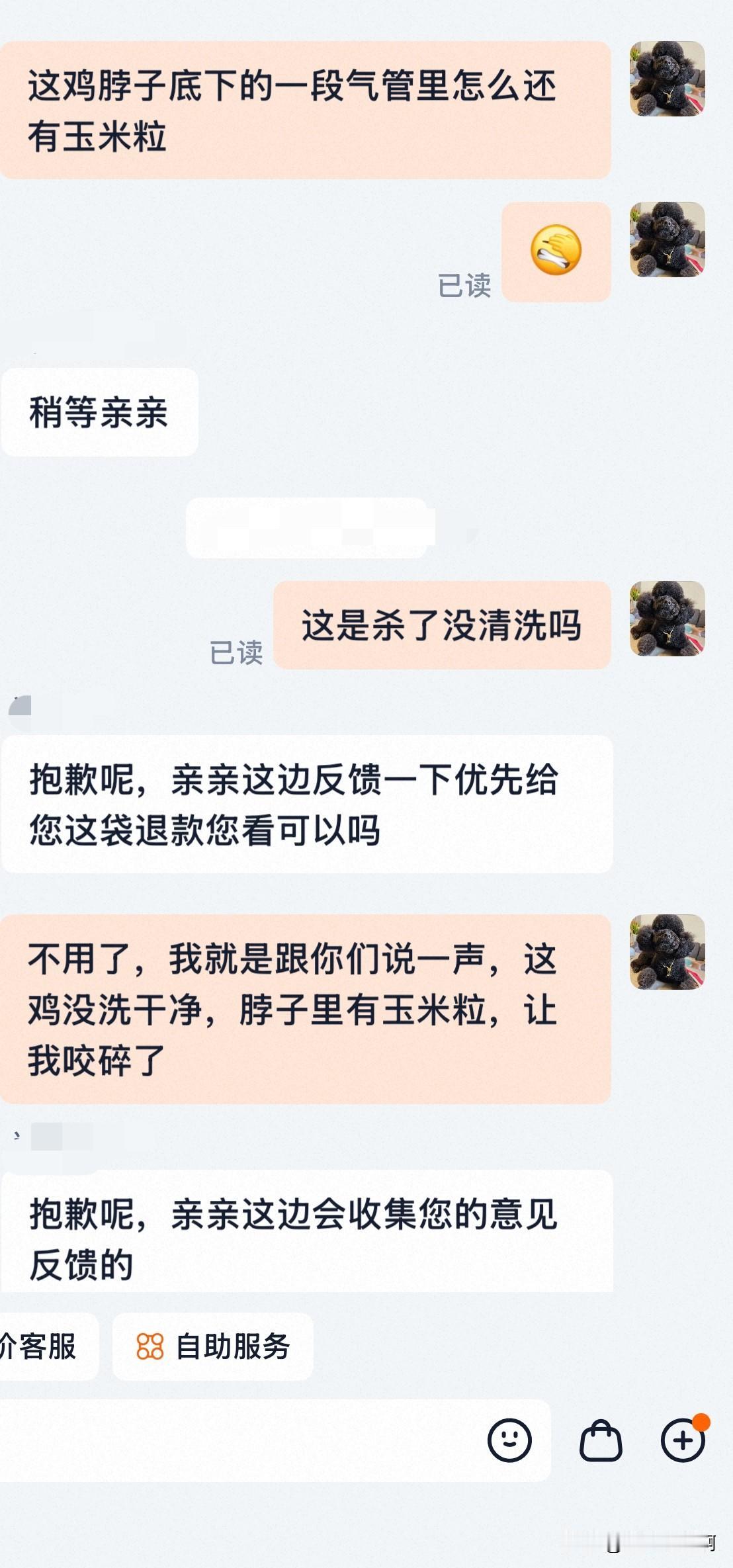 [狗头]
我一会就去买个彩票，运气太好了。
看到别人吃花椒鸡，我也从宝上买了一只