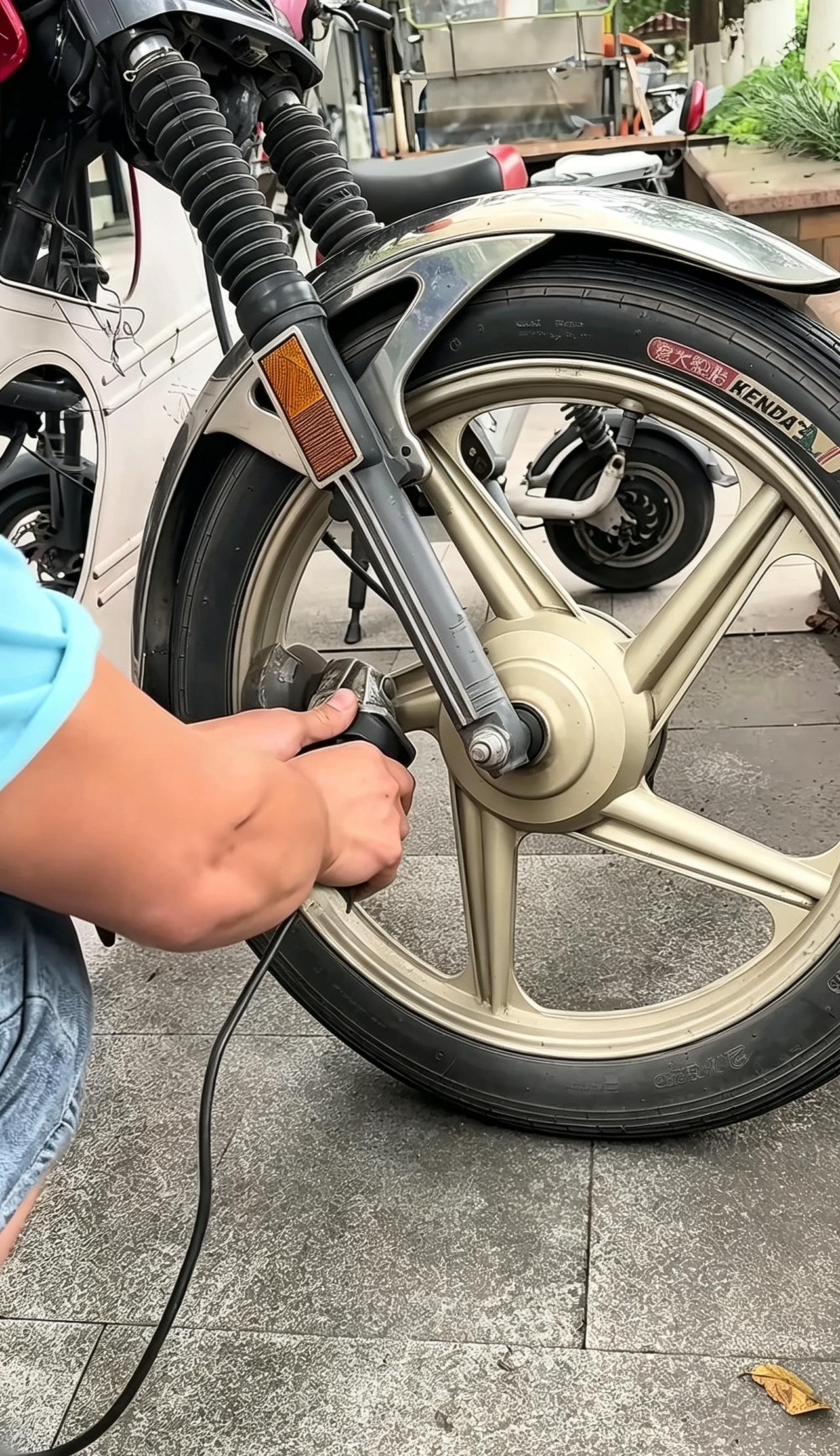 摩托车丢了钥匙找来开锁匠，师傅的操作实在让人啼笑皆非！
停好摩托车后钥匙不慎弄丢