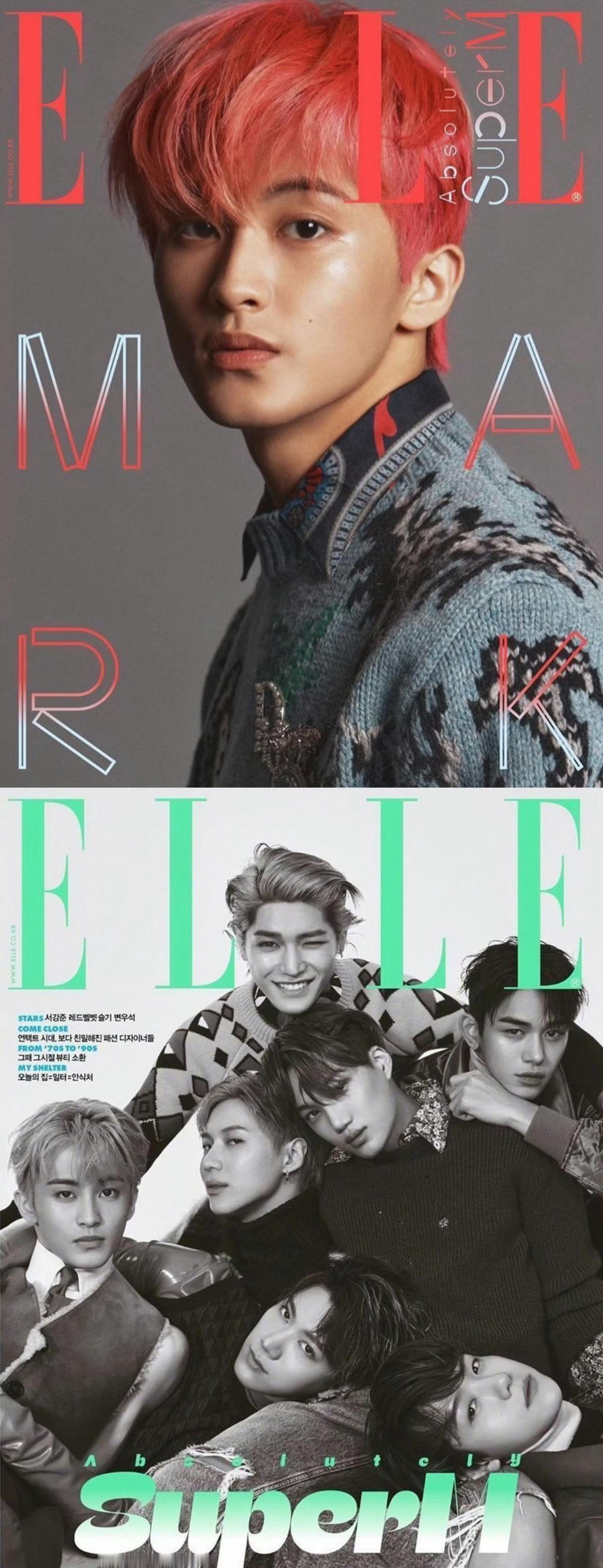 李马克Mark  —  韩国主流大刊封面（6+2）十一月Esquire、十二月G