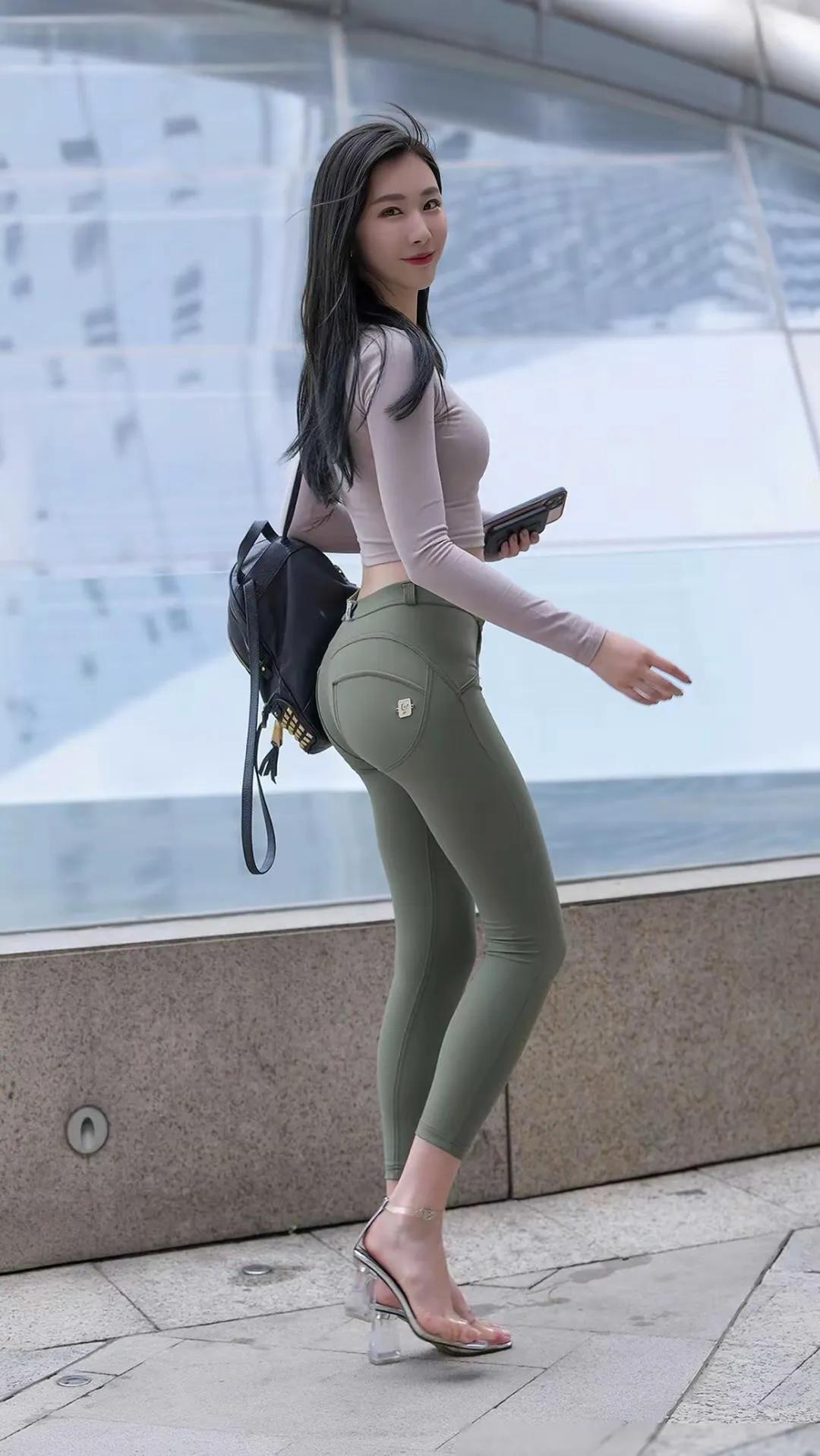 美女街拍，美的无法形容