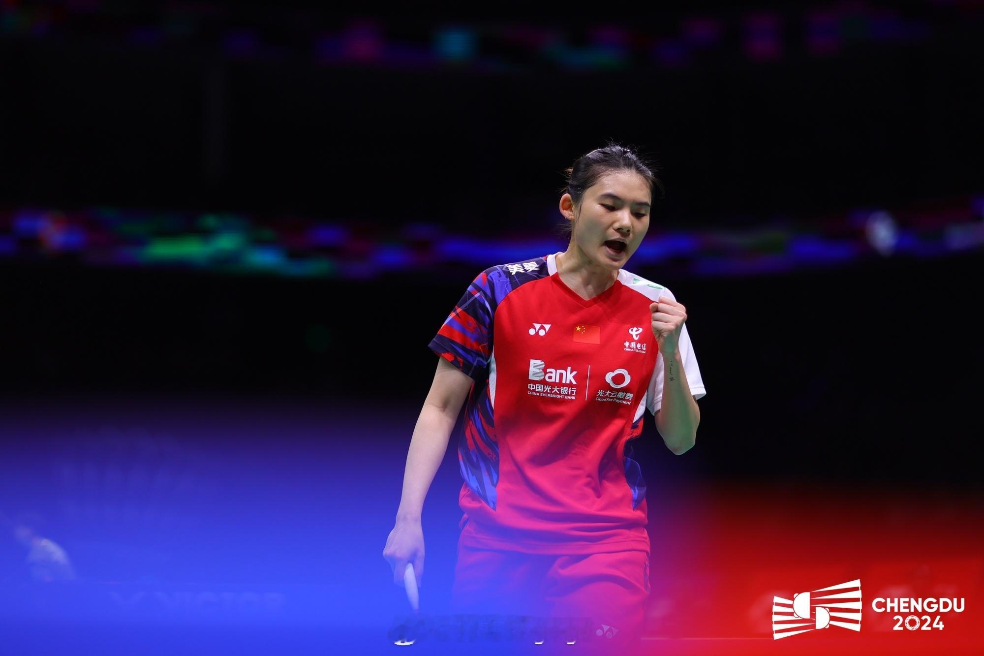 2026年汤尤杯中国羽毛球队 韩悦历届尤伯杯出赛成绩2020奥胡斯小组赛 第三单