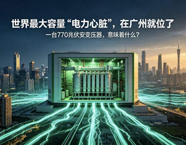 世界最大容量“电力心脏”，在广州就位了