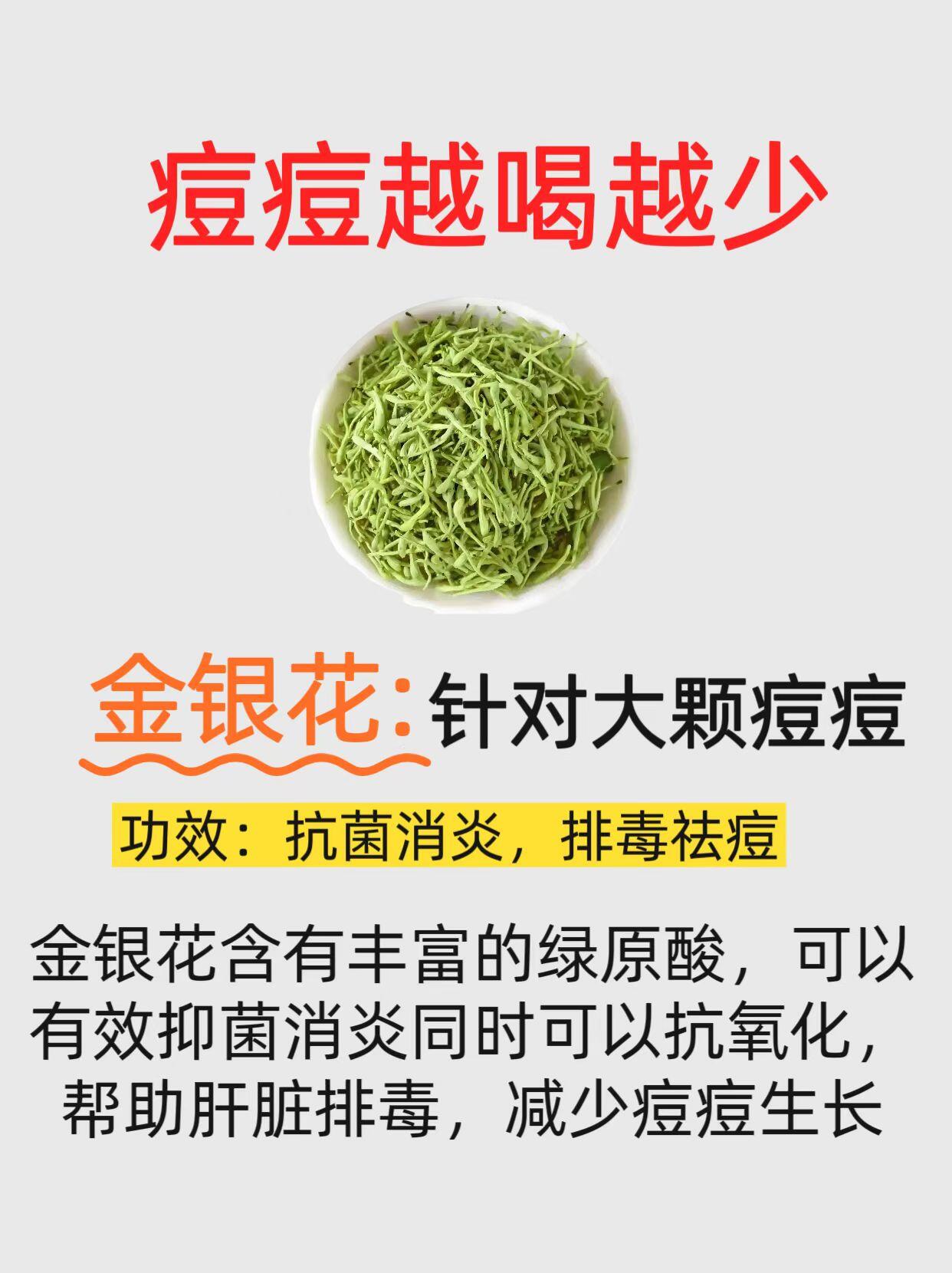 喝对这些茶，痘痘一键清理。痘痘远离我不长痘