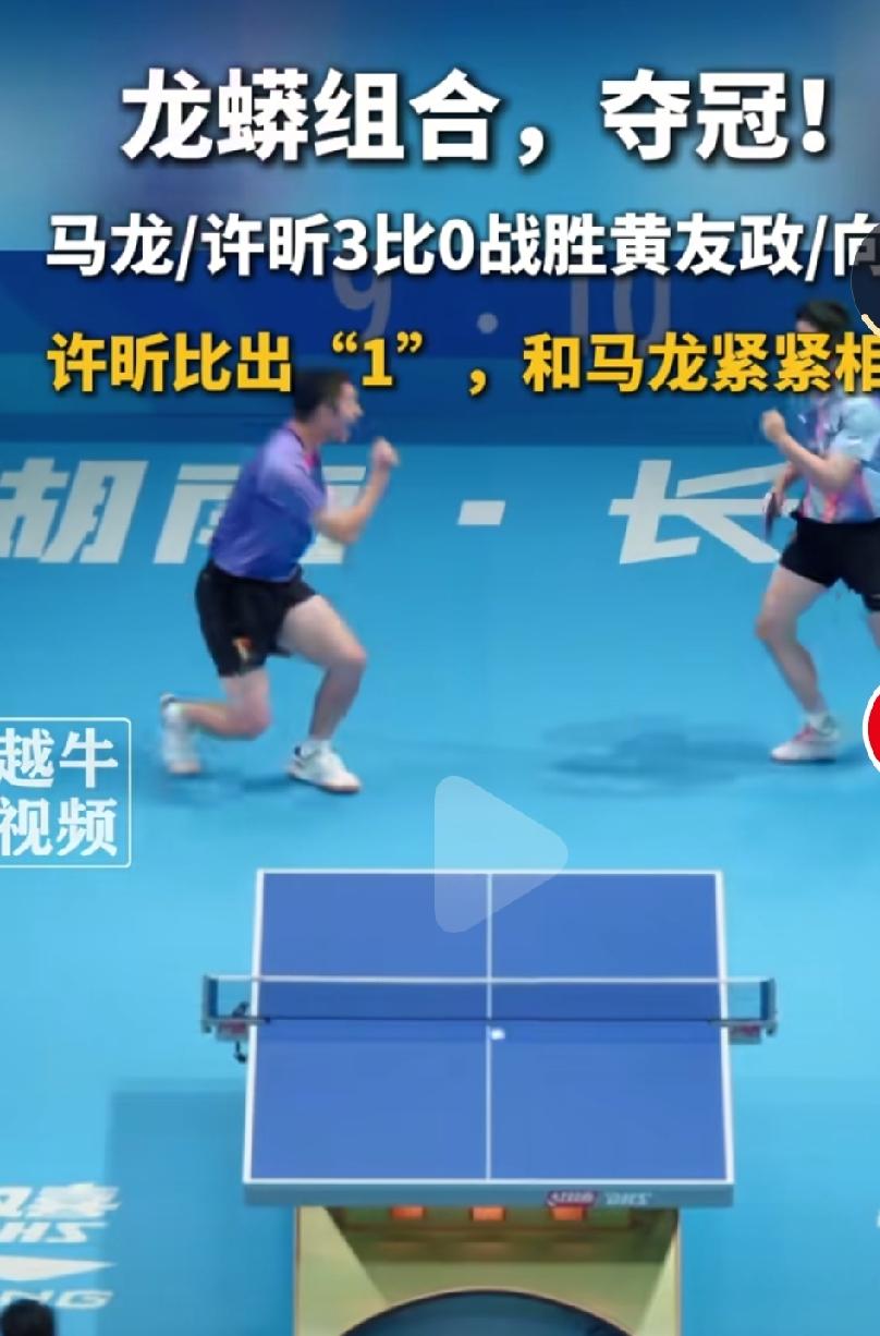 龙蟒组合再夺全锦赛男双冠军，不知道是该高兴还是高兴呢？两个都退役这么久了，都没有