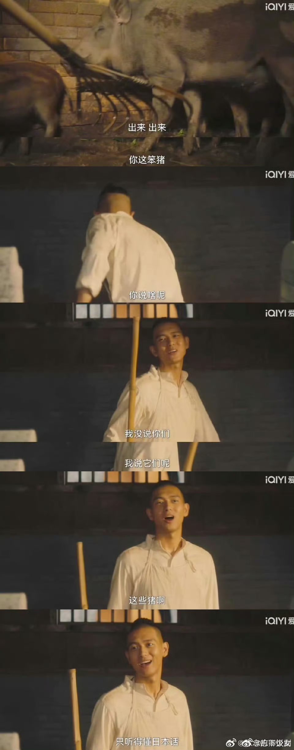 找到李现喂的猪了人生若如初见这辫子一甩，梦回韩商言“小猪包”，笑不活了😂 谁能