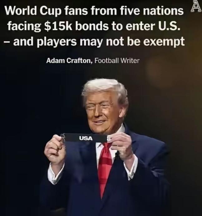 见过不要脸的，没见过这么不要脸的！ 

特朗普现在直接把手伸到世界杯上面，摆明了