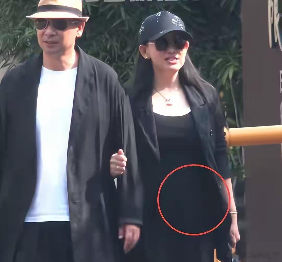 赵文卓疑似拼四胎，妻子近照流出，身着孕妇装，肚大如箩像怀孕 ​​​