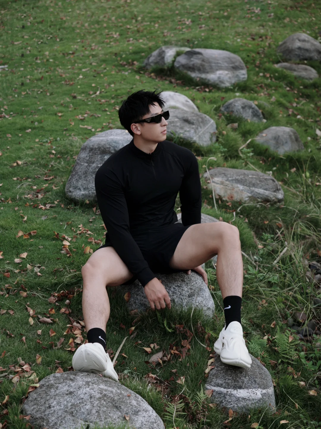 公园躺平放松1️⃣下