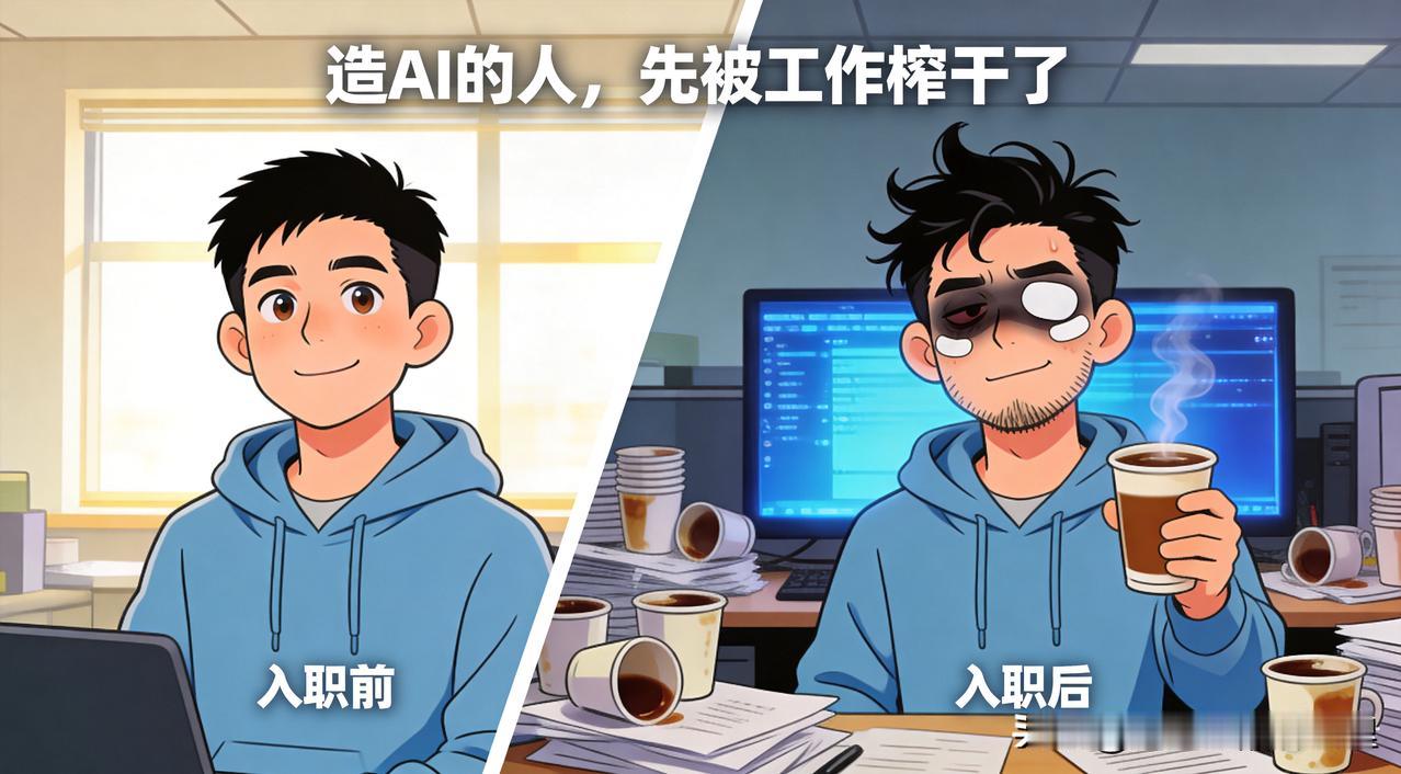 入职OpenAI像老了十岁？造AI的人，先被工作榨干了
一个AI公司的研究员，入