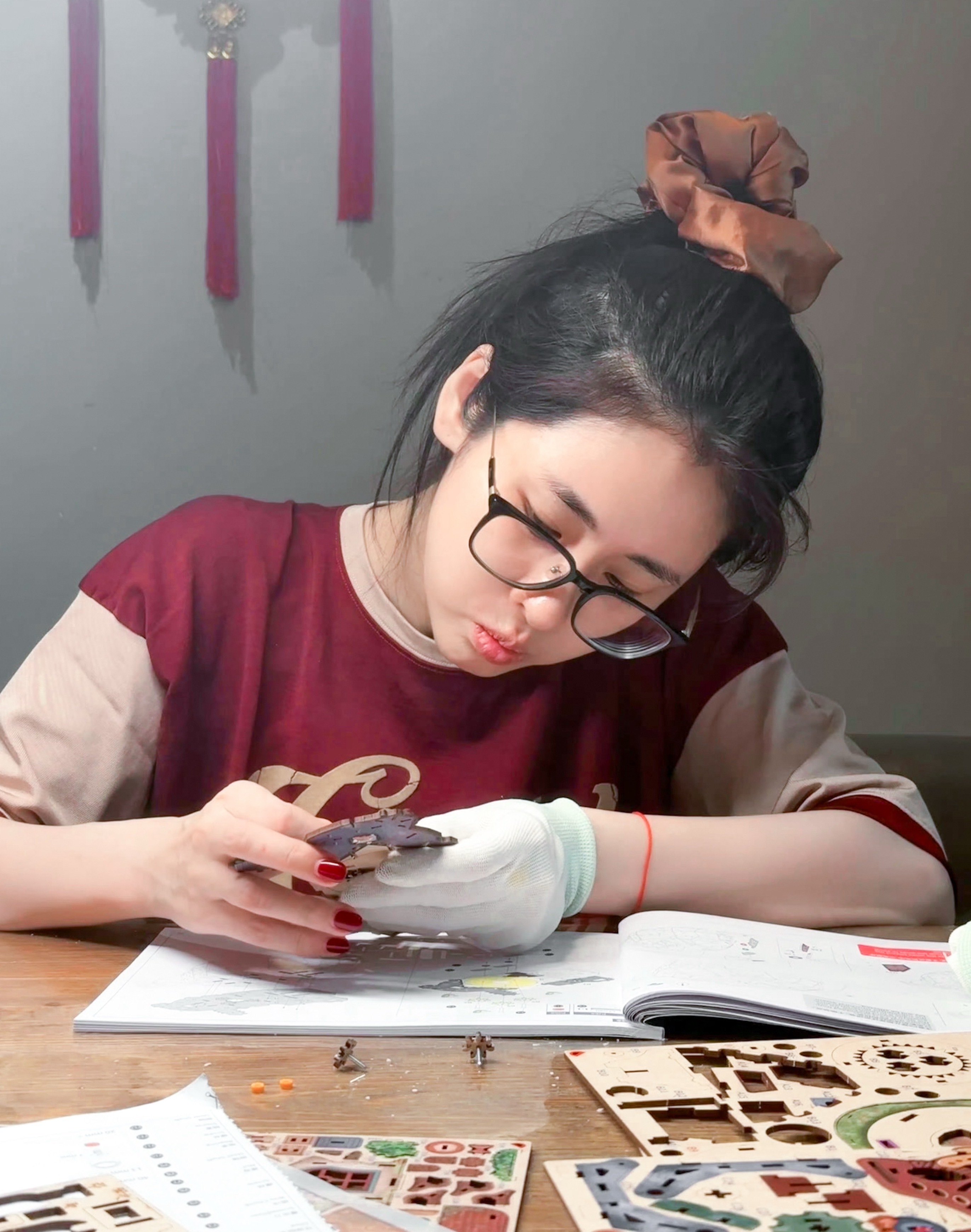 兔子就是越素越萌啊 