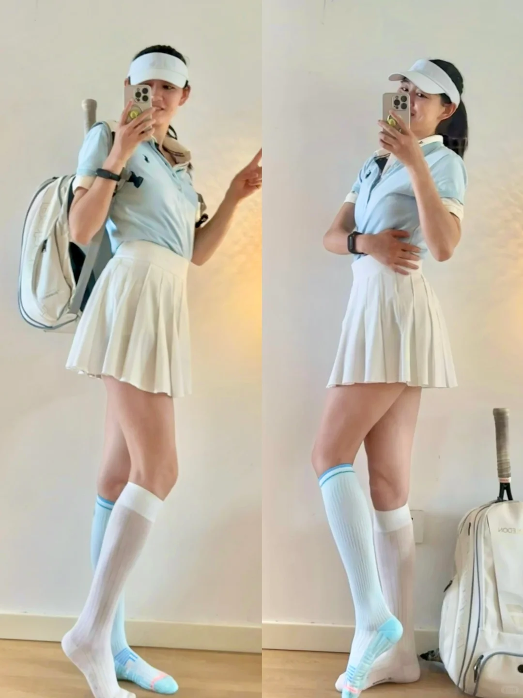 🧊🧊🧊颜色太绝了！月光蓝上身效果真的无敌