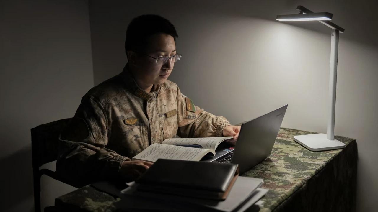 他紧贴实战锤炼打赢本领，破解多项训练难题，多次参加重大演训活动，参与整编的操作手