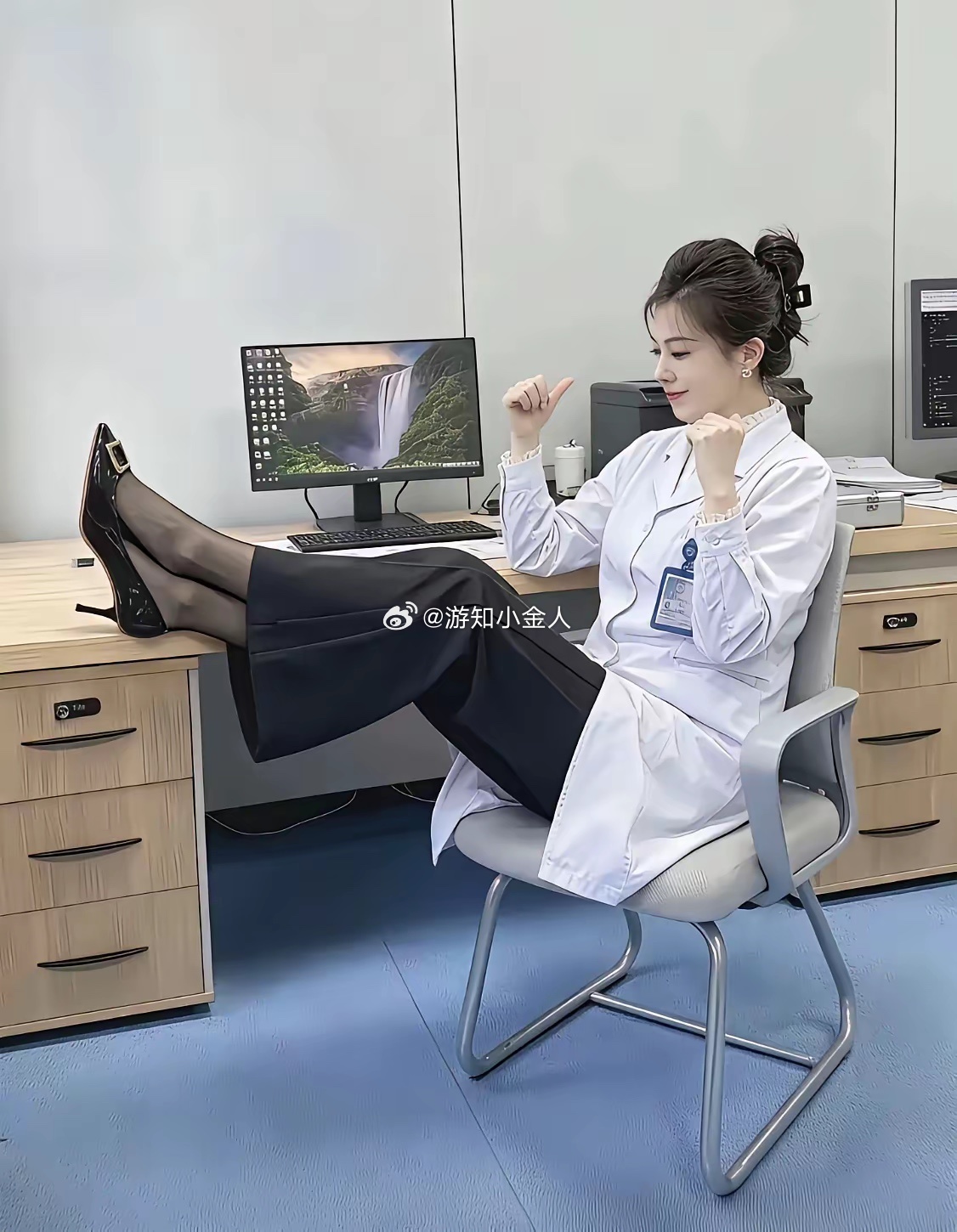 猜猜她在医院里是什么岗位？ ​​​