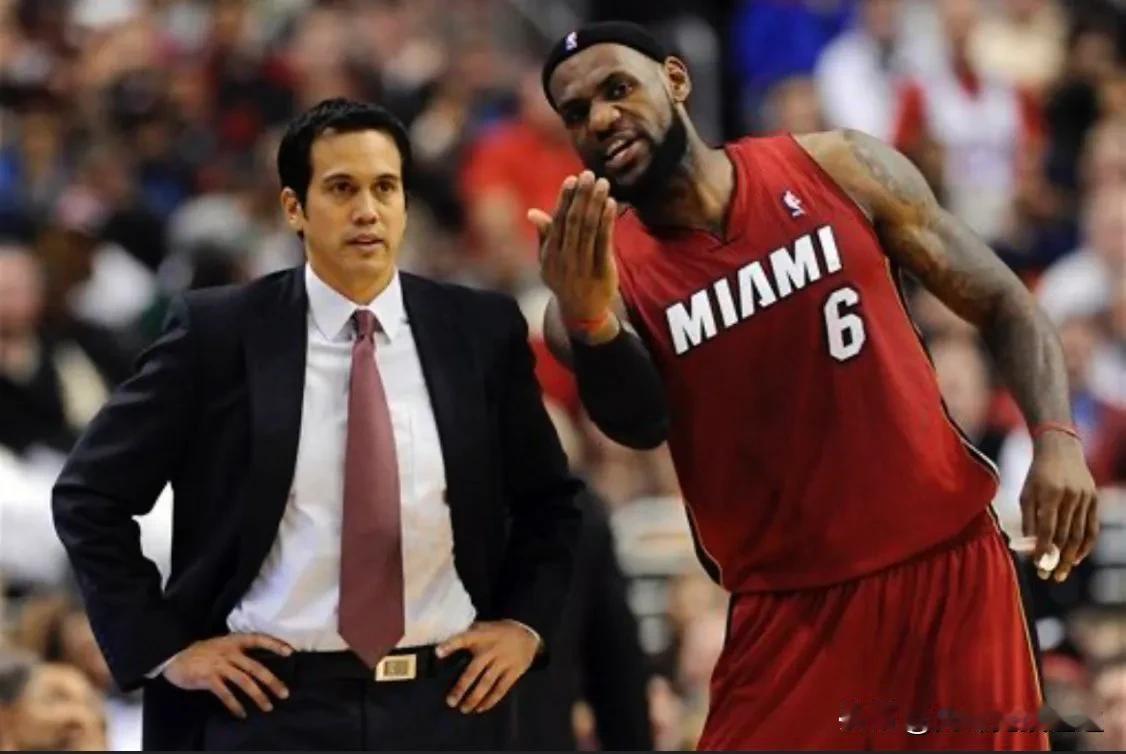 自 2014 年勒布朗离开迈阿密重返克利夫兰以来，他已经为 5 位不同的主教练效