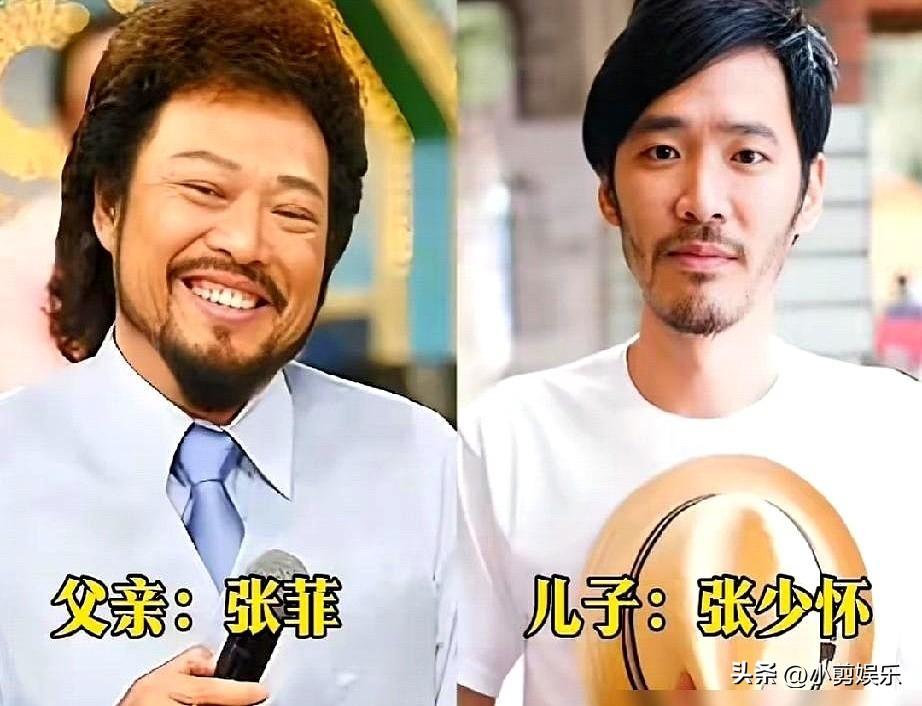 3对明星父子，吴大强吴伟豪首度合作拍剧，张少怀不愿靠爸爸张菲

先说张菲和儿子张