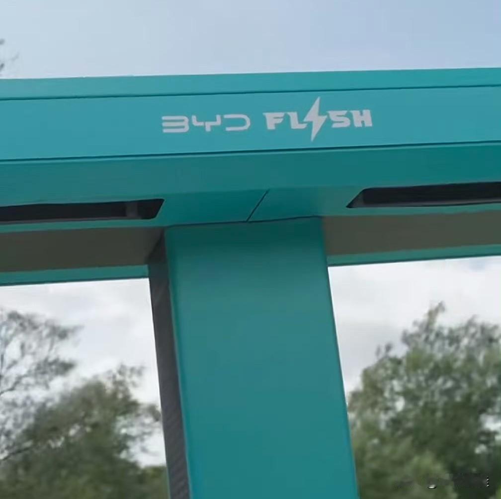 比亚迪闪充桩，为什么国内没有印比亚迪Logo，而国外却印了比亚迪Logo？
这个