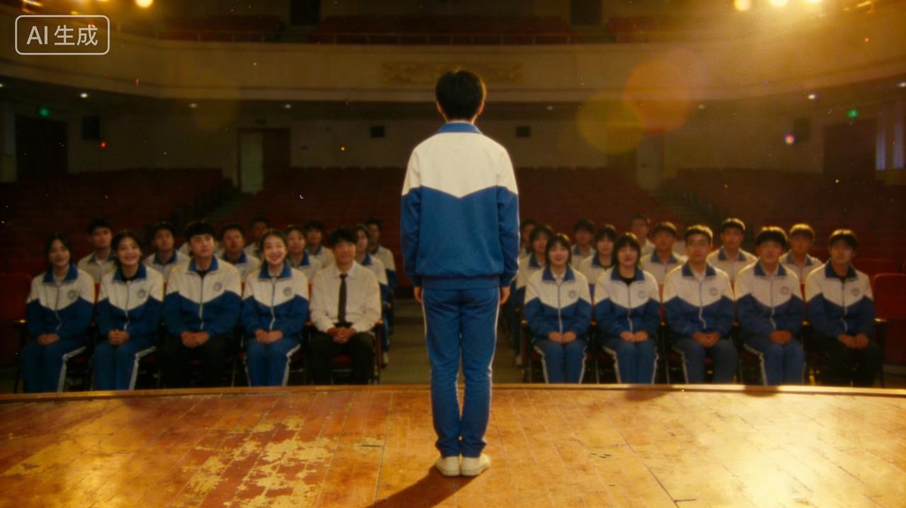 初一那年，我喜欢朗诵。用一口蹩脚的湘普，我朗诵了郭沫若的《科学的春天》，竟拿下一
