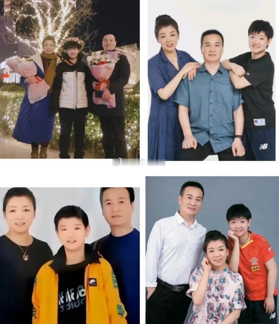 孙颖莎送妈妈的母亲节礼物幸福的三口之家，小棉袄莎莎给妈妈准备的母亲节礼物什么呢[