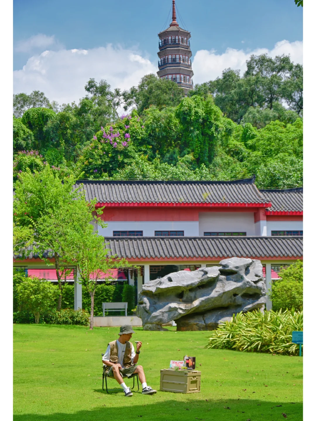 爱惨这个小众免费公园，超适合减法露营🏕️