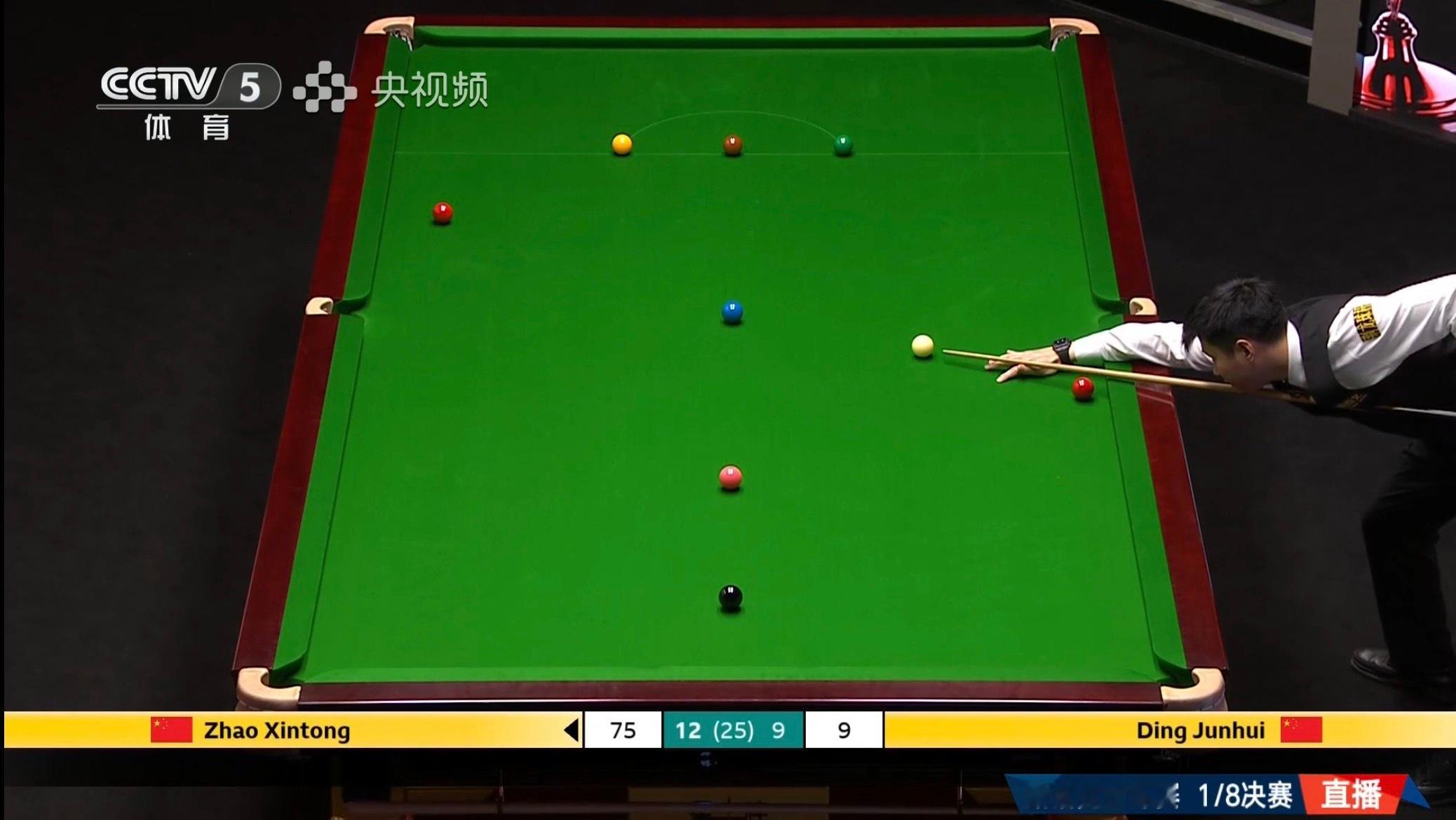 2026斯诺克世锦赛 恭喜赵心童晋级8强，丁俊晖也尽力了，赵公子的卫冕之路还在继