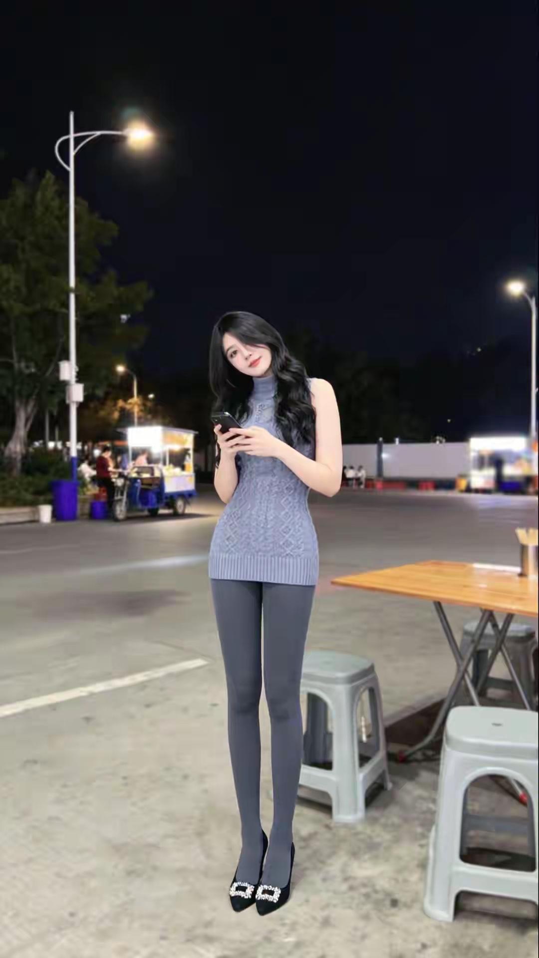 传说中的筷子腿？不会是豆包合成的吧