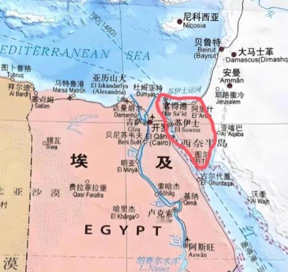 以色列这辈子最惦记的地方，估计就是西奈半岛了，这地方足足有6万平方公里，比以色列