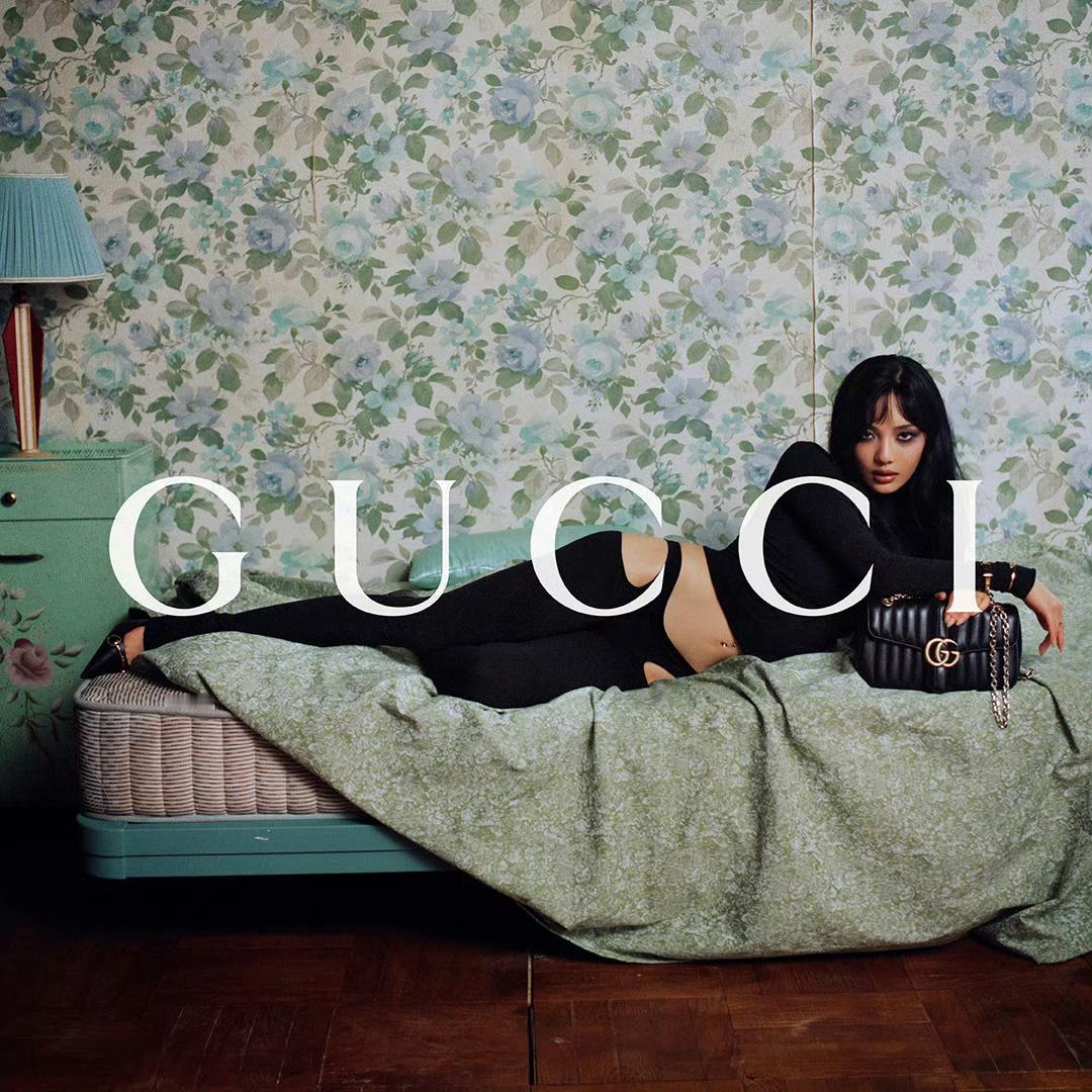 首位出镜 Gucci 全球成衣广告的亚洲女星 宁艺卓 ​​​
