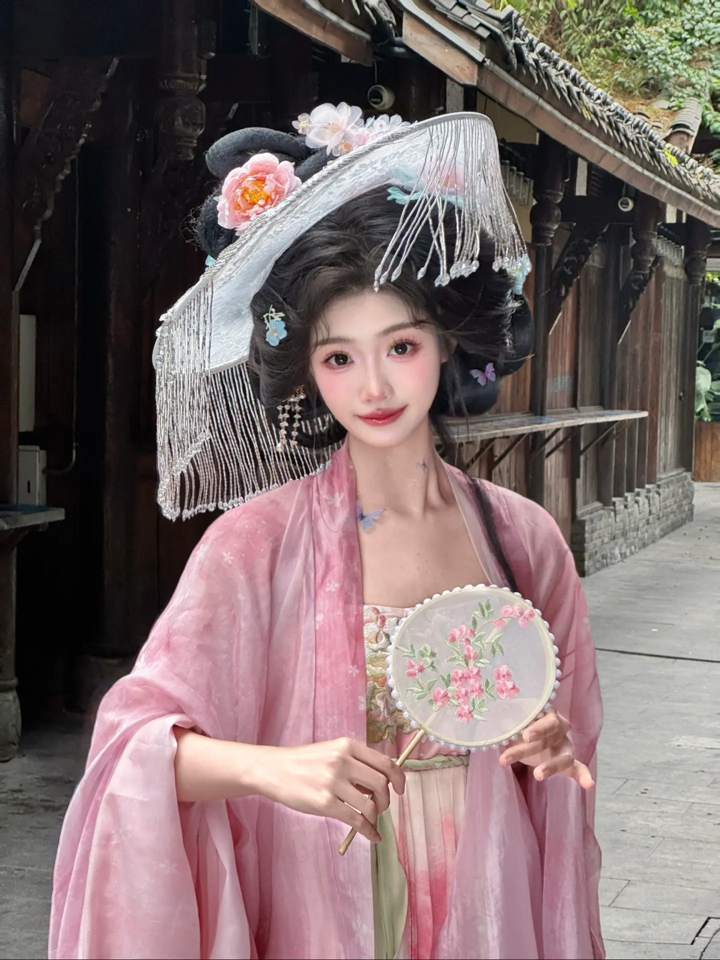 谁懂帏帽的氛围感啊！