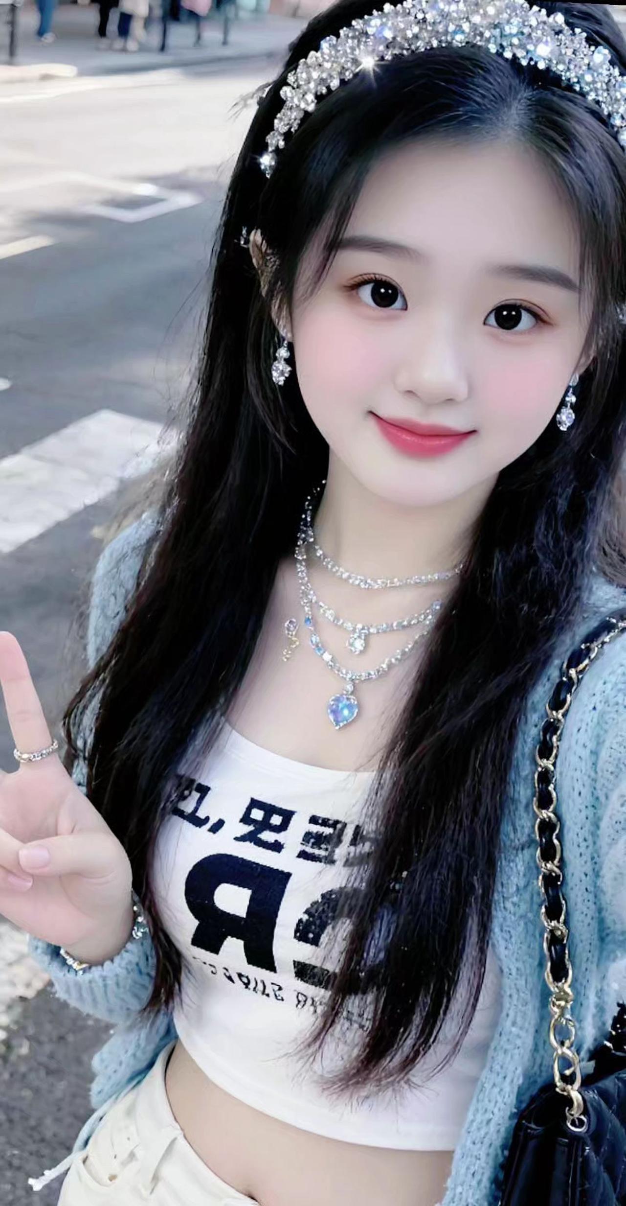 马路边小姐姐 噢耶