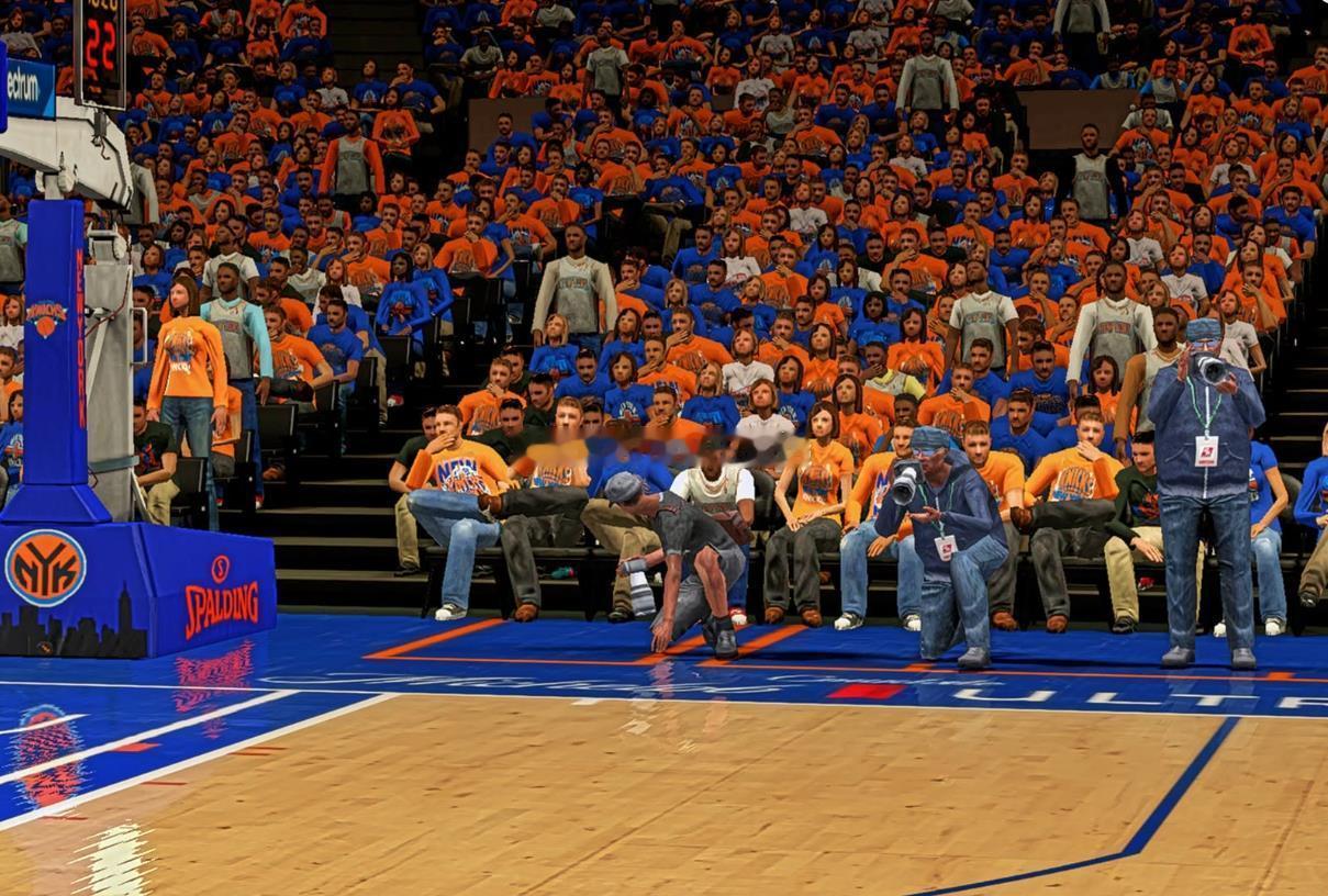 2K14 尼克斯队季后赛观众补丁New York Knicks Crowd Fi