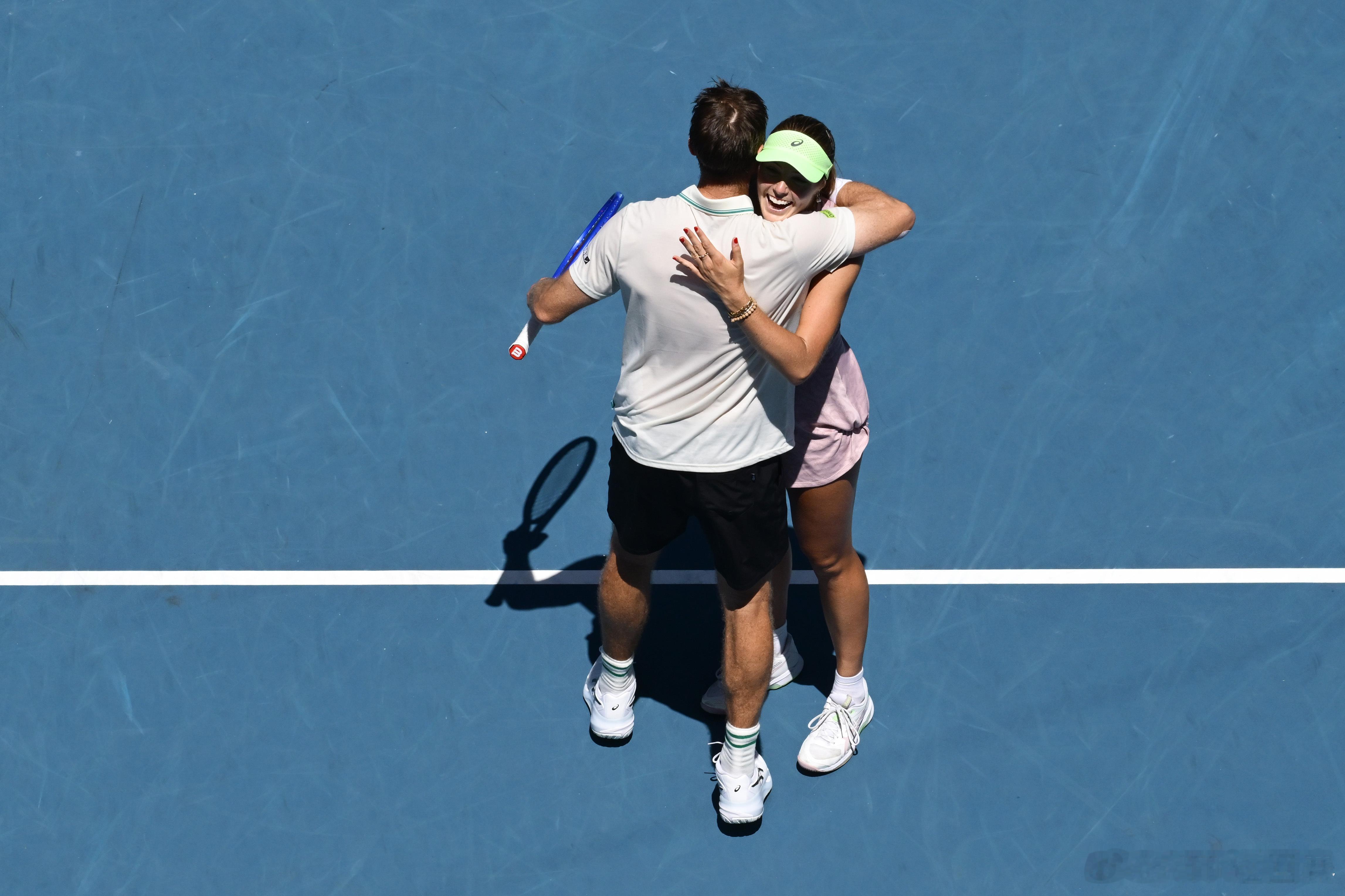 盖德基/皮尔斯卫冕澳网混双冠军 🏆澳网2026 混双决赛，本土外卡组合盖德基/