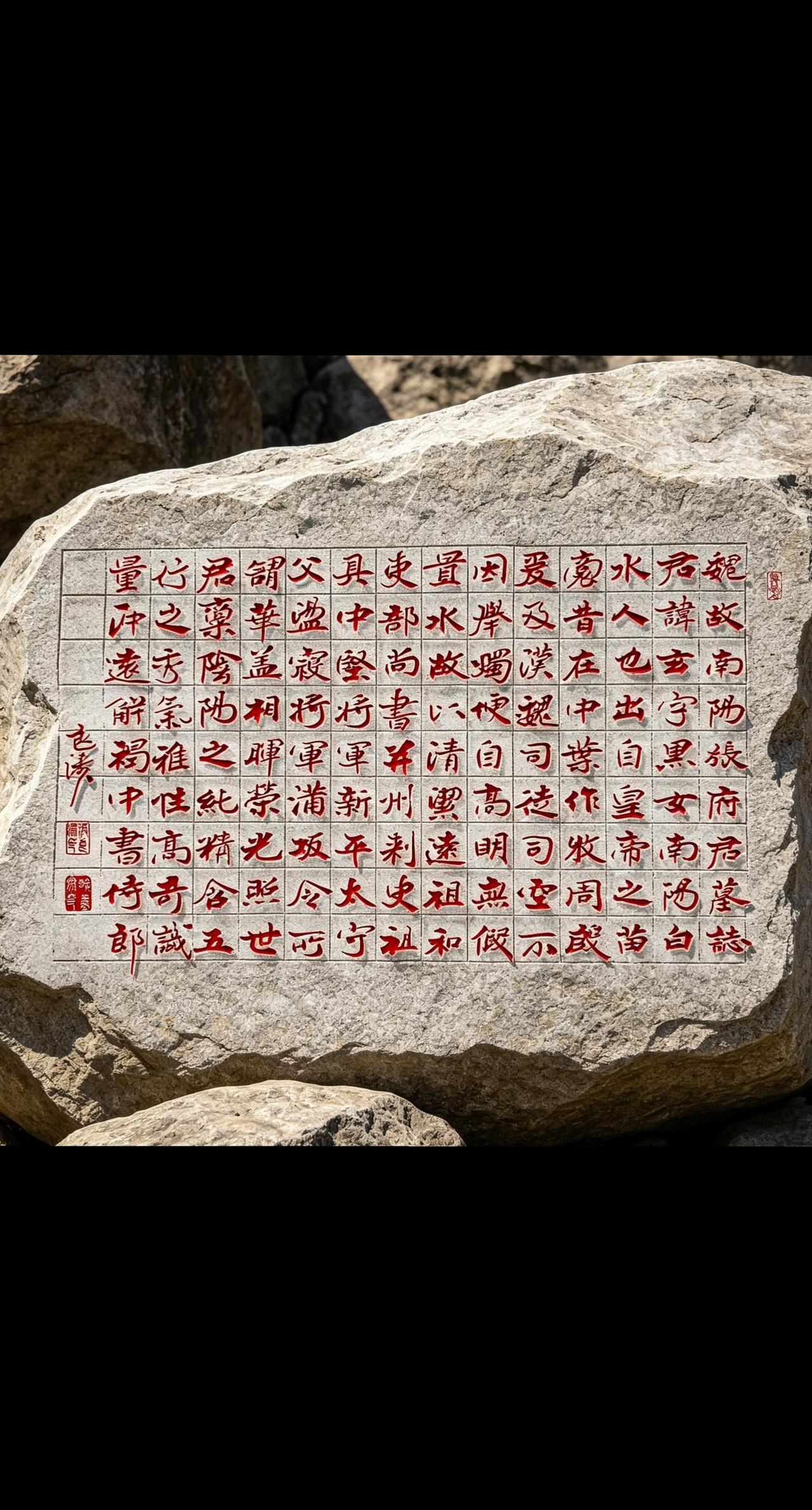 节录《张玄墓志》。
以此致敬魏碑的“虚和”之美。不刻厉，不雄强，唯有清风出岫般的